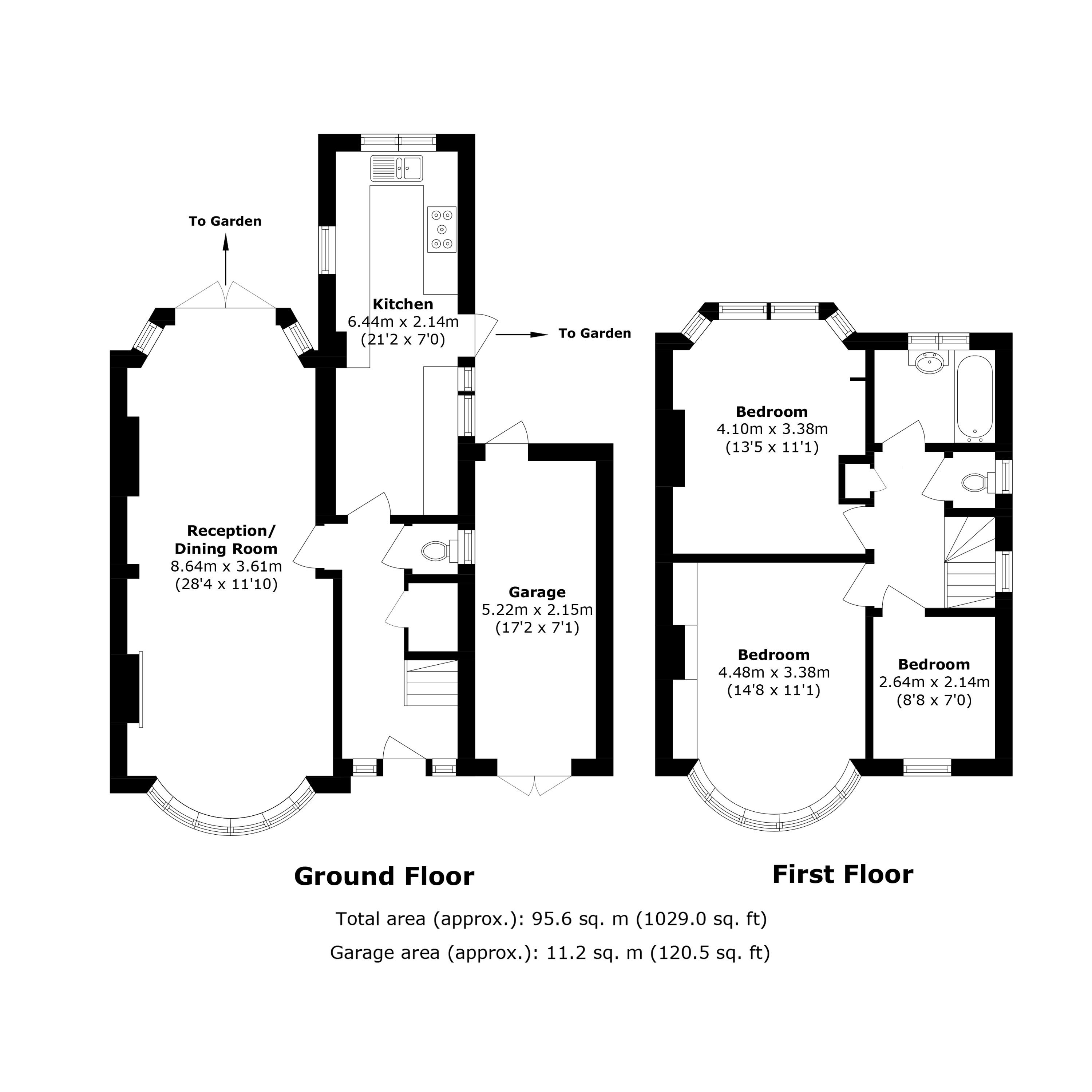 31, Broad Walk, London floorplan