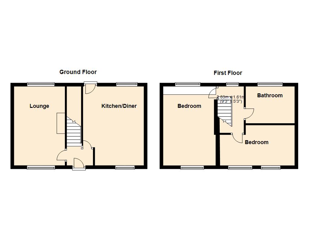 2 Bedrooms Semi-detached house for sale in Nateby Place, Ashton-On-Ribble, Preston PR2