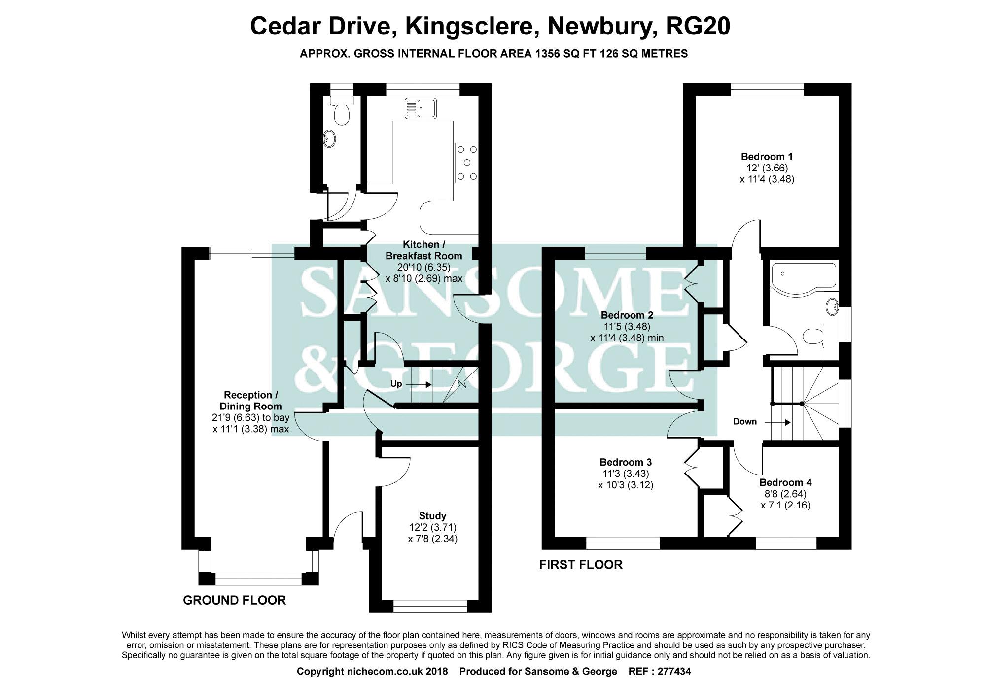 4 Bedrooms Detached house for sale in Cedar Drive, Kingsclere, Newbury, Hampshire RG20