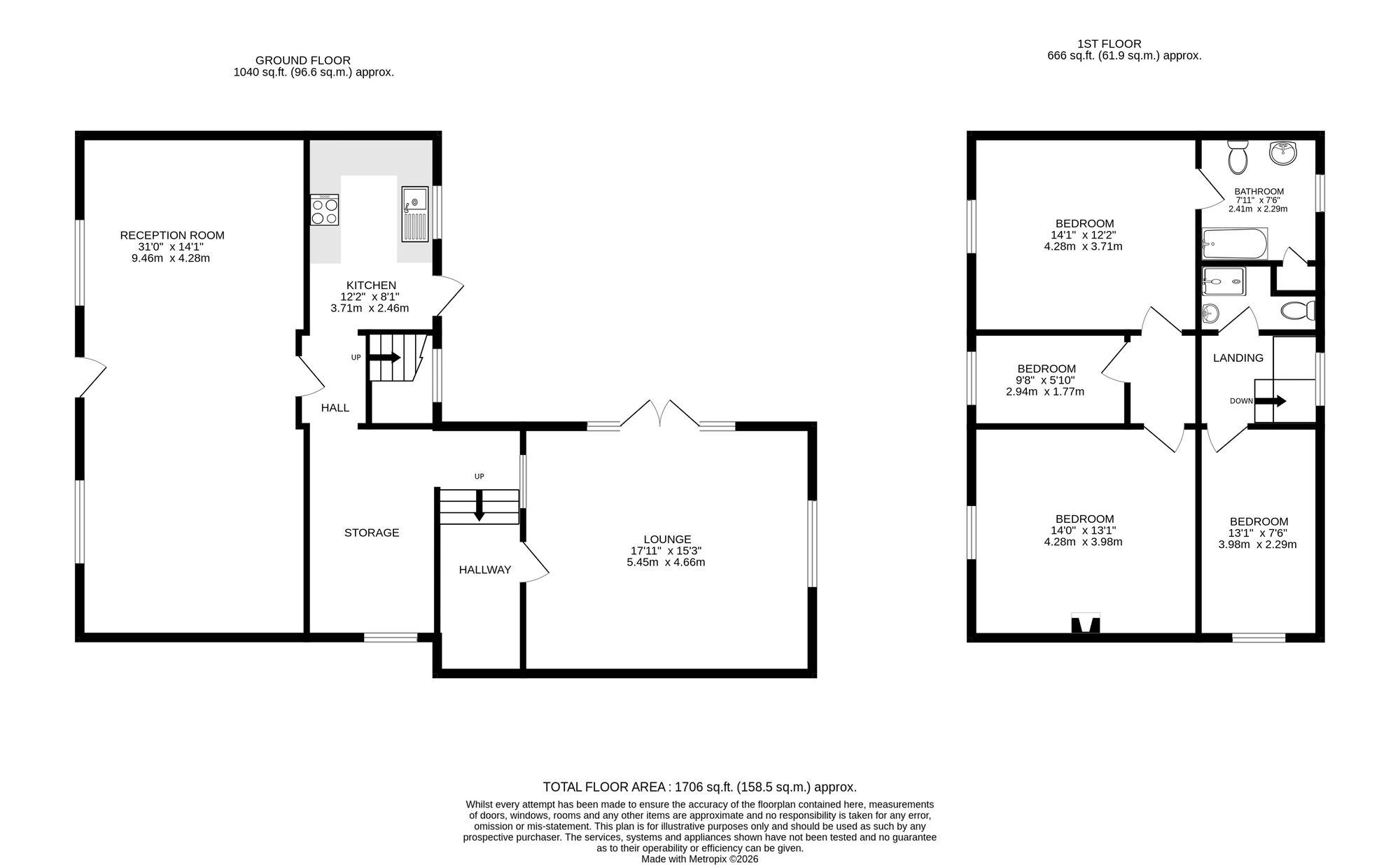 21 High Street, Fishguard floorplan