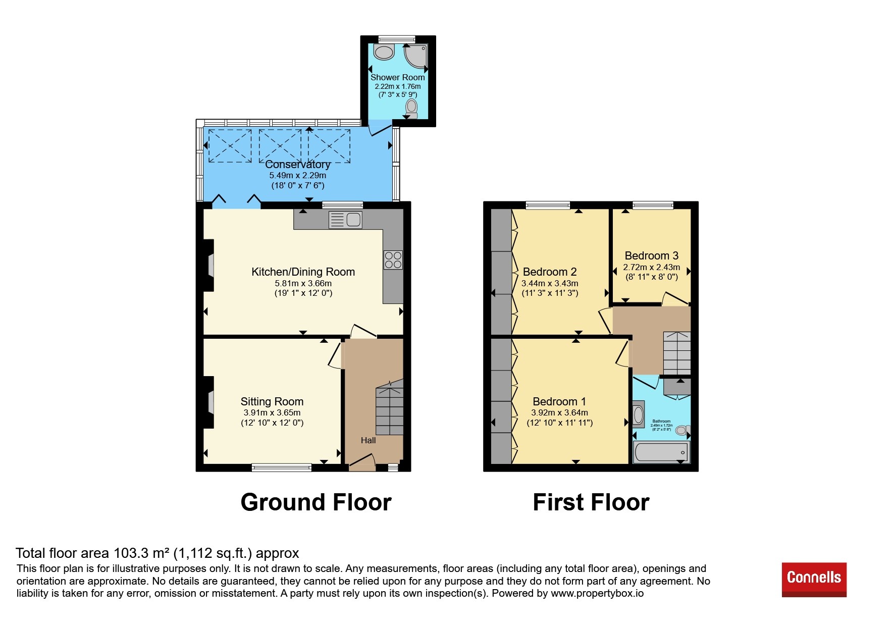 5, Luccombe Terrace, Westbury floorplan