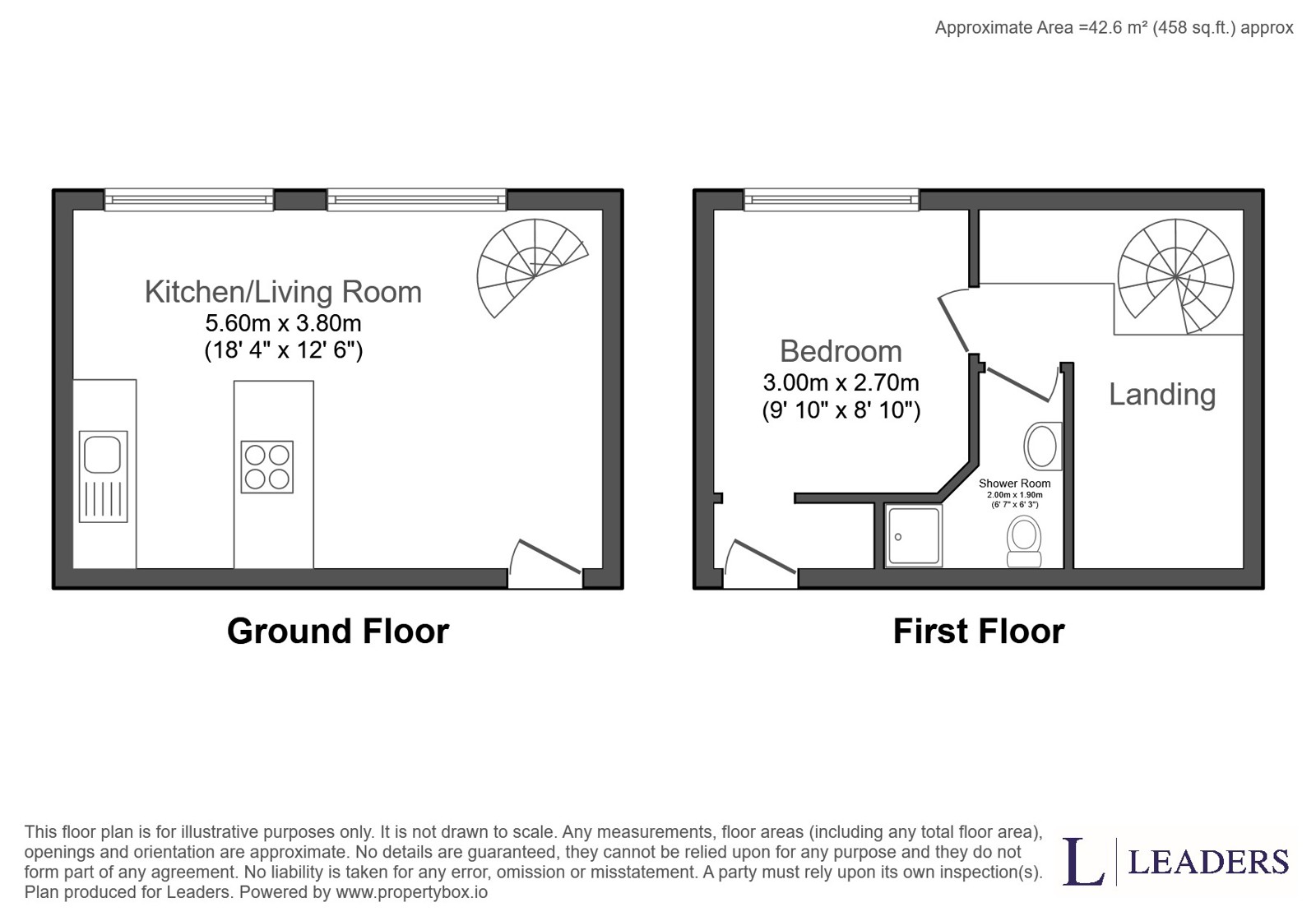 Flat 30, Crystal House, Manchester floorplan