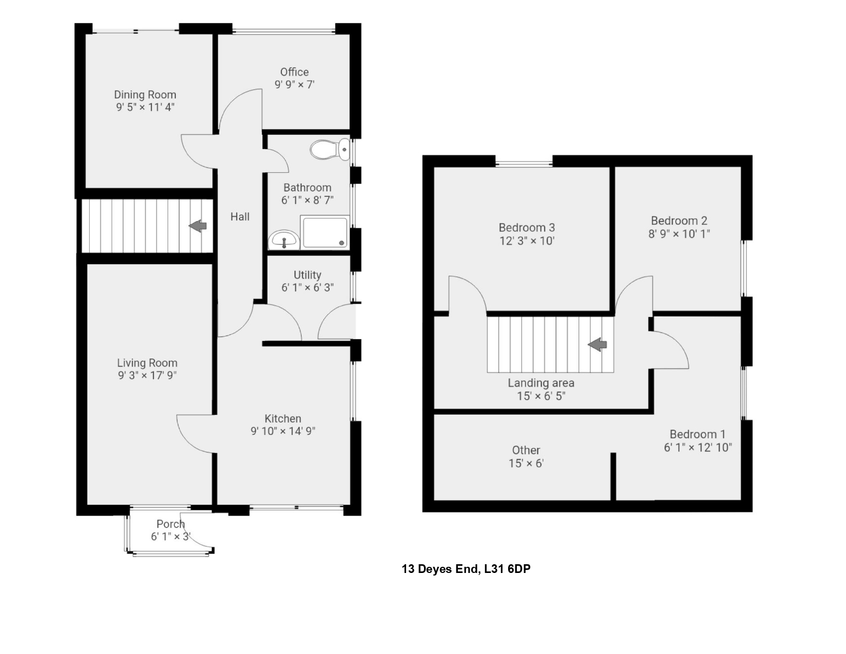 Deyes End, Maghull, Liverpool L31, 4 bedroom semidetached house for