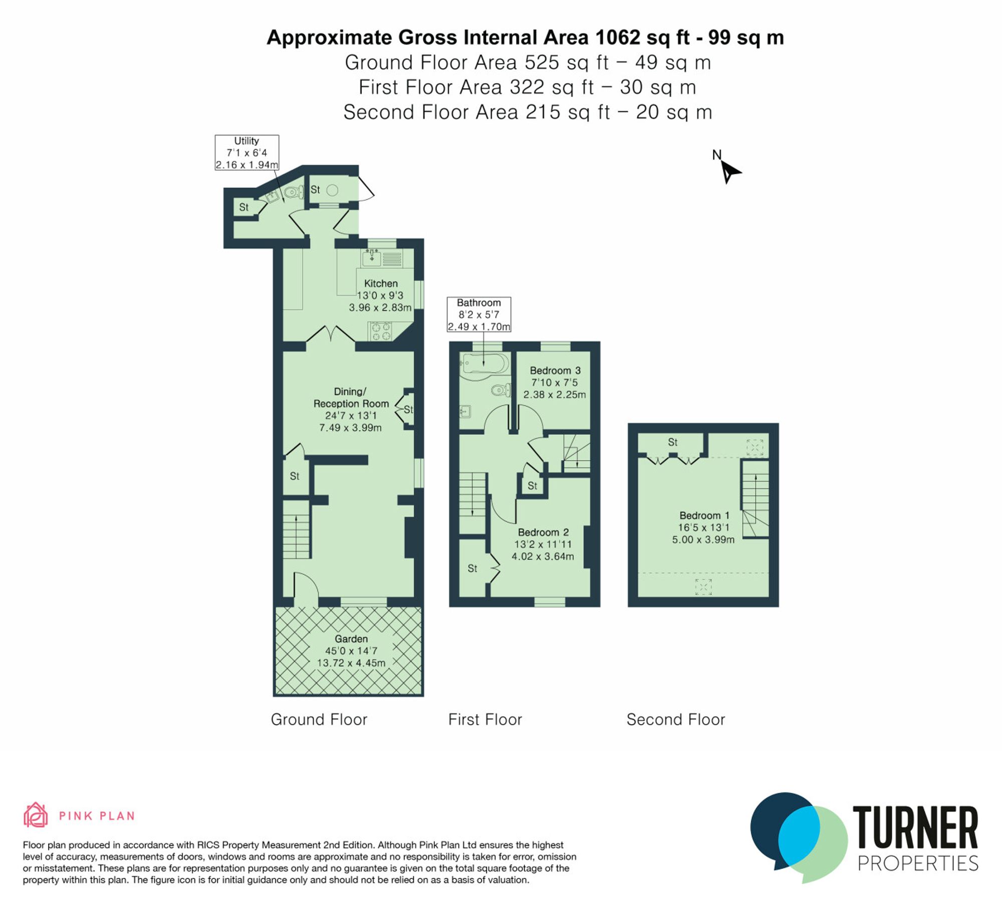 12 The Green, Oxford floorplan