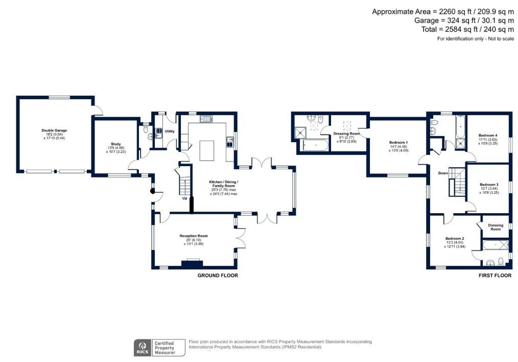 3, Pine Close, Buckingham floorplan