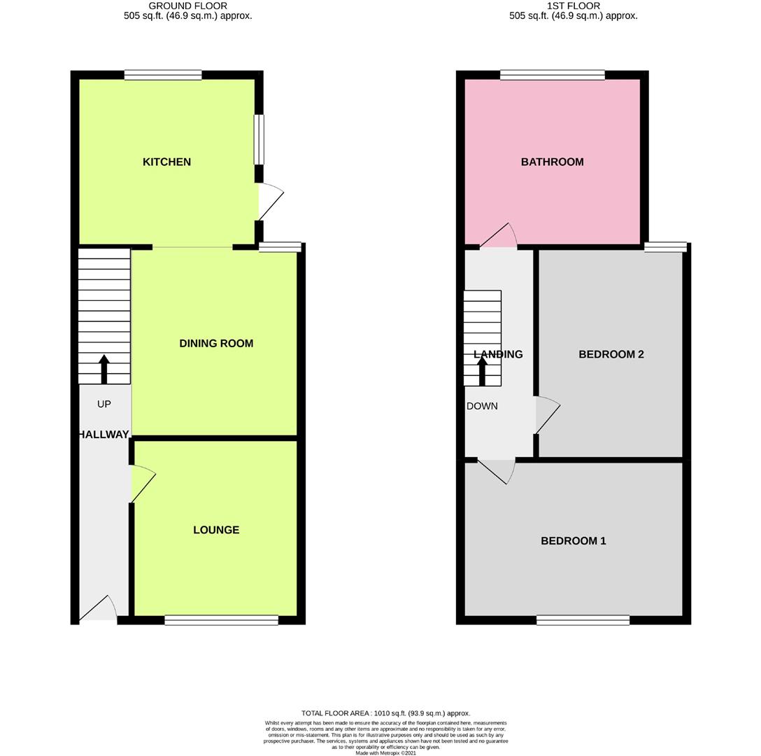 16, Sompting Road, Worthing floorplan