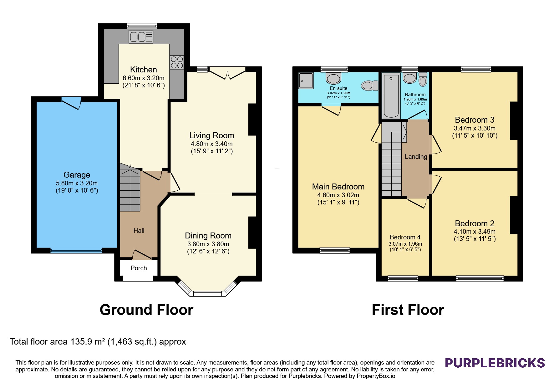 102, Dewsnap Lane, Dukinfield floorplan
