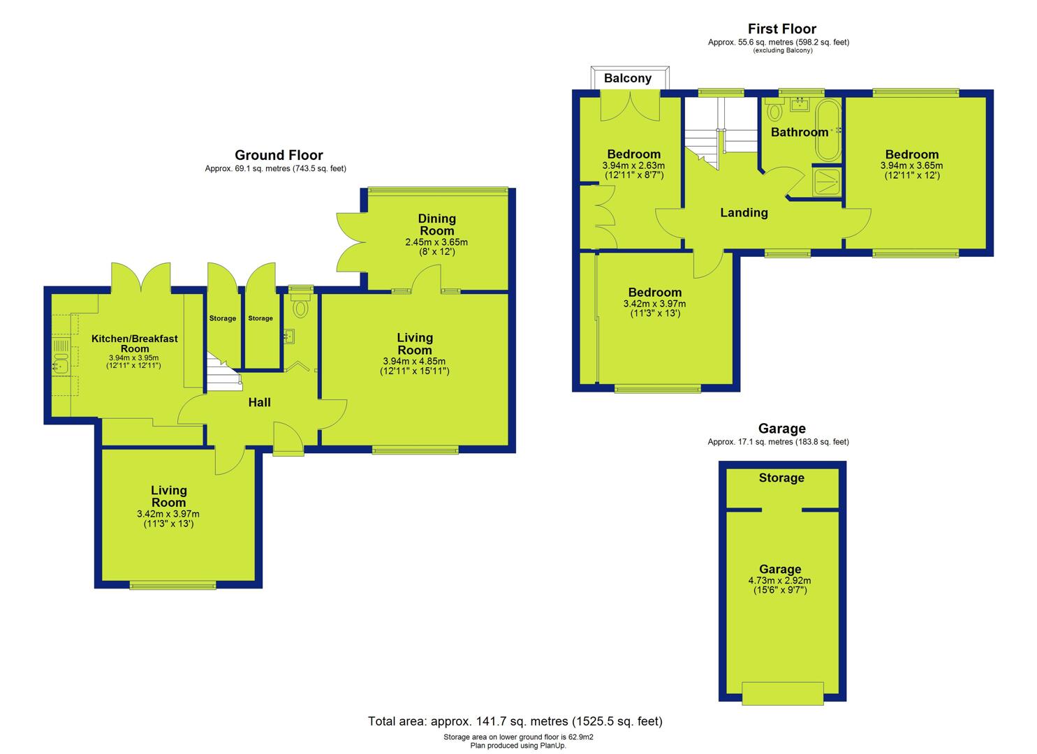 24, Marl Road, Nottingham floorplan