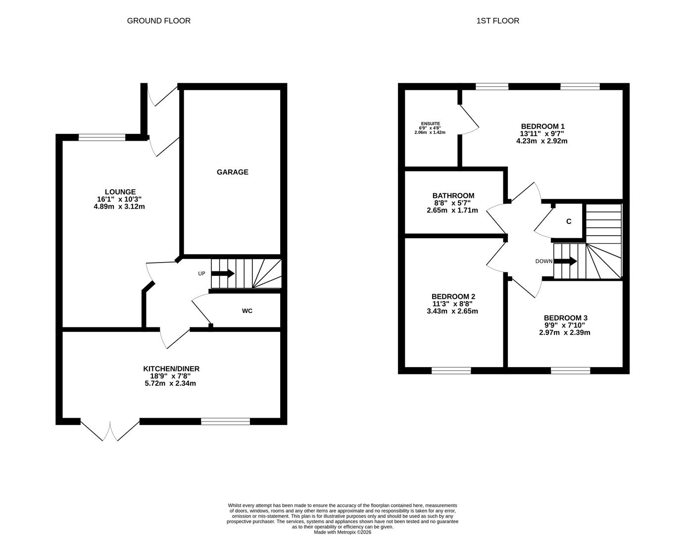 137, Grosvenor Road, Hull floorplan