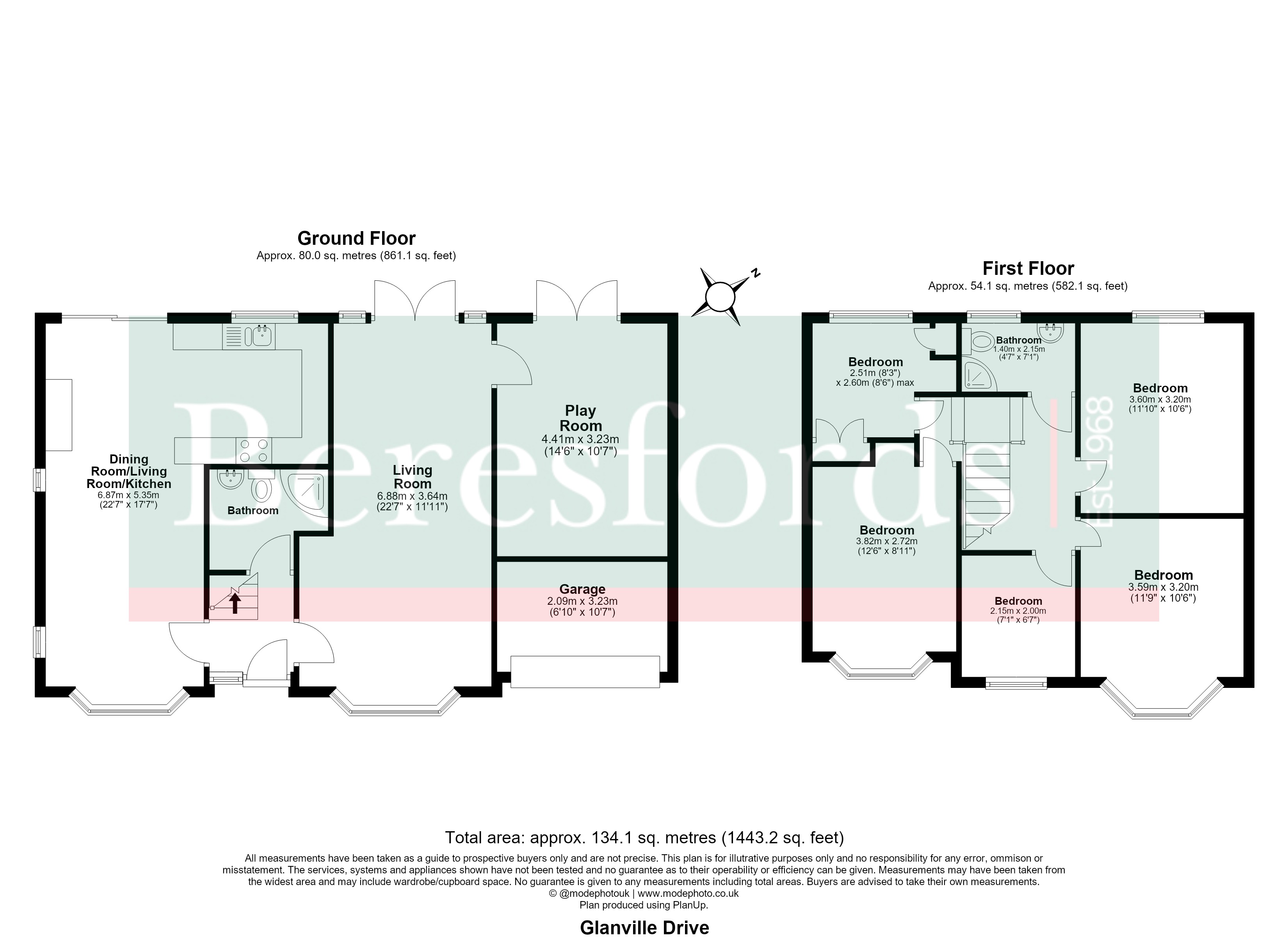 49, Glanville Drive, Hornchurch floorplan