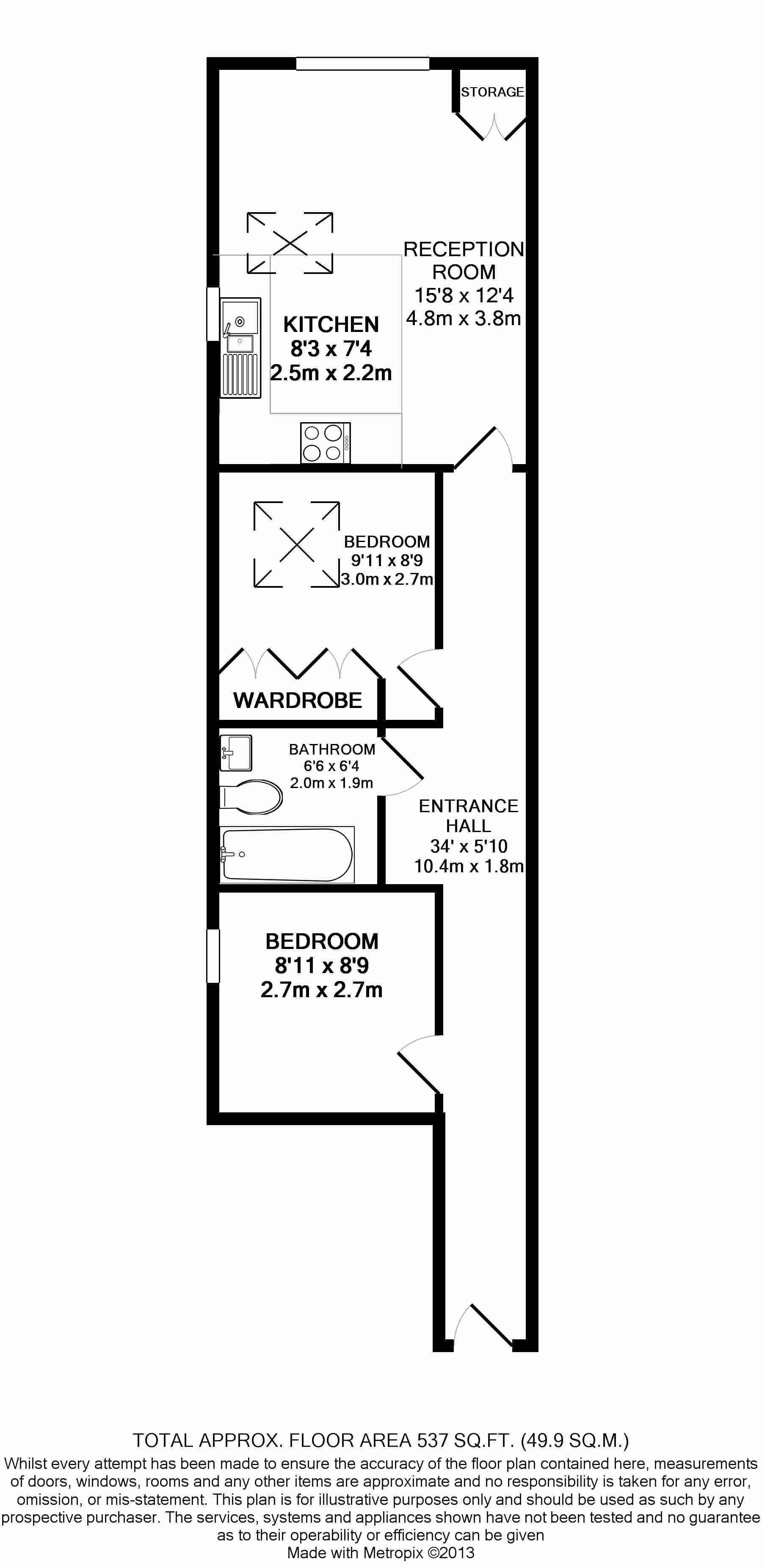 2 Bedrooms Flat to rent in Hatch Lane, Windsor SL4