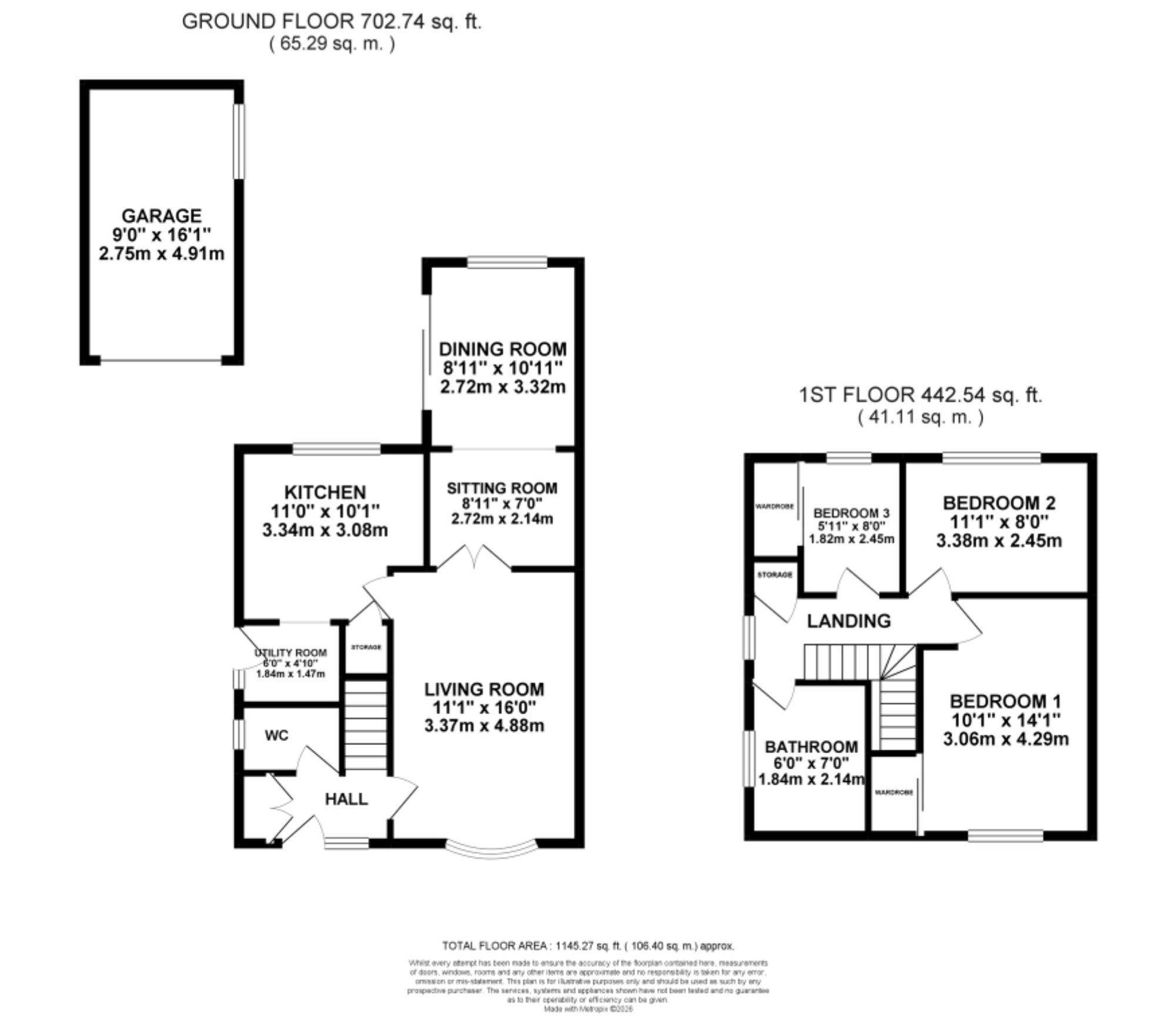 10 Woburn Close, Stoke-On-Trent floorplan