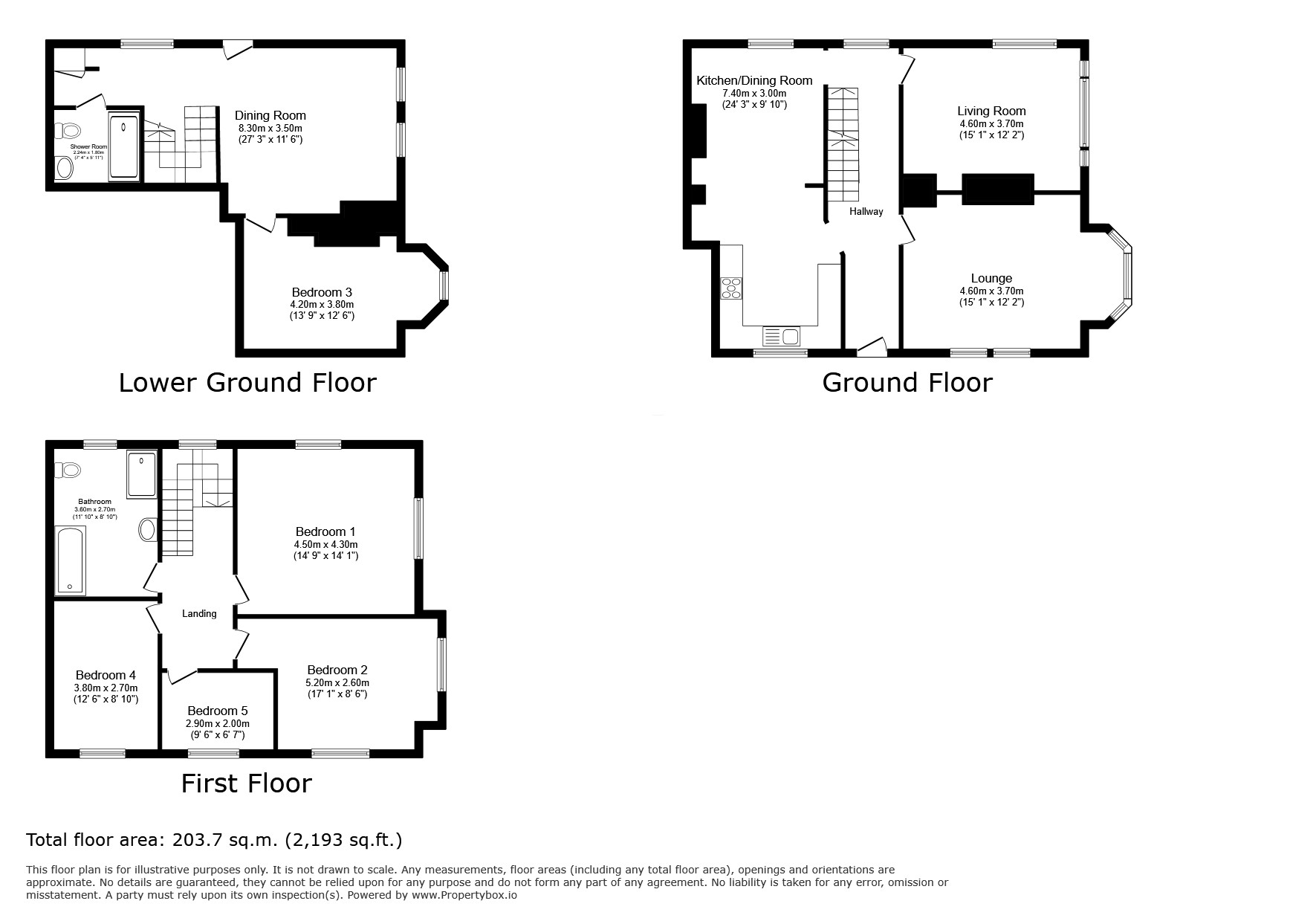 33, Merthyr Road, Pontypridd floorplan
