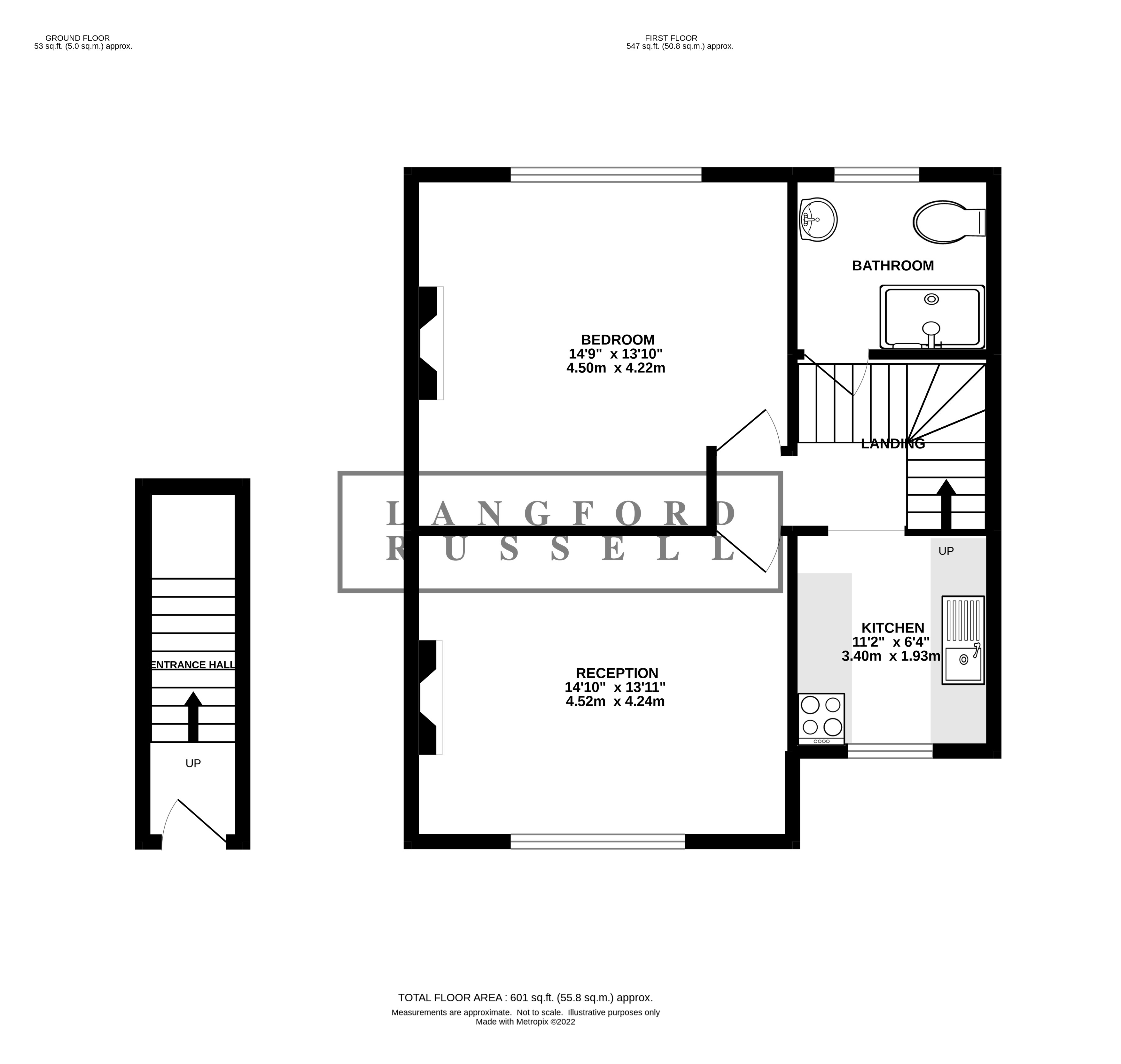 Flat 3, 53, Ravensbourne Road, Bromley floorplan