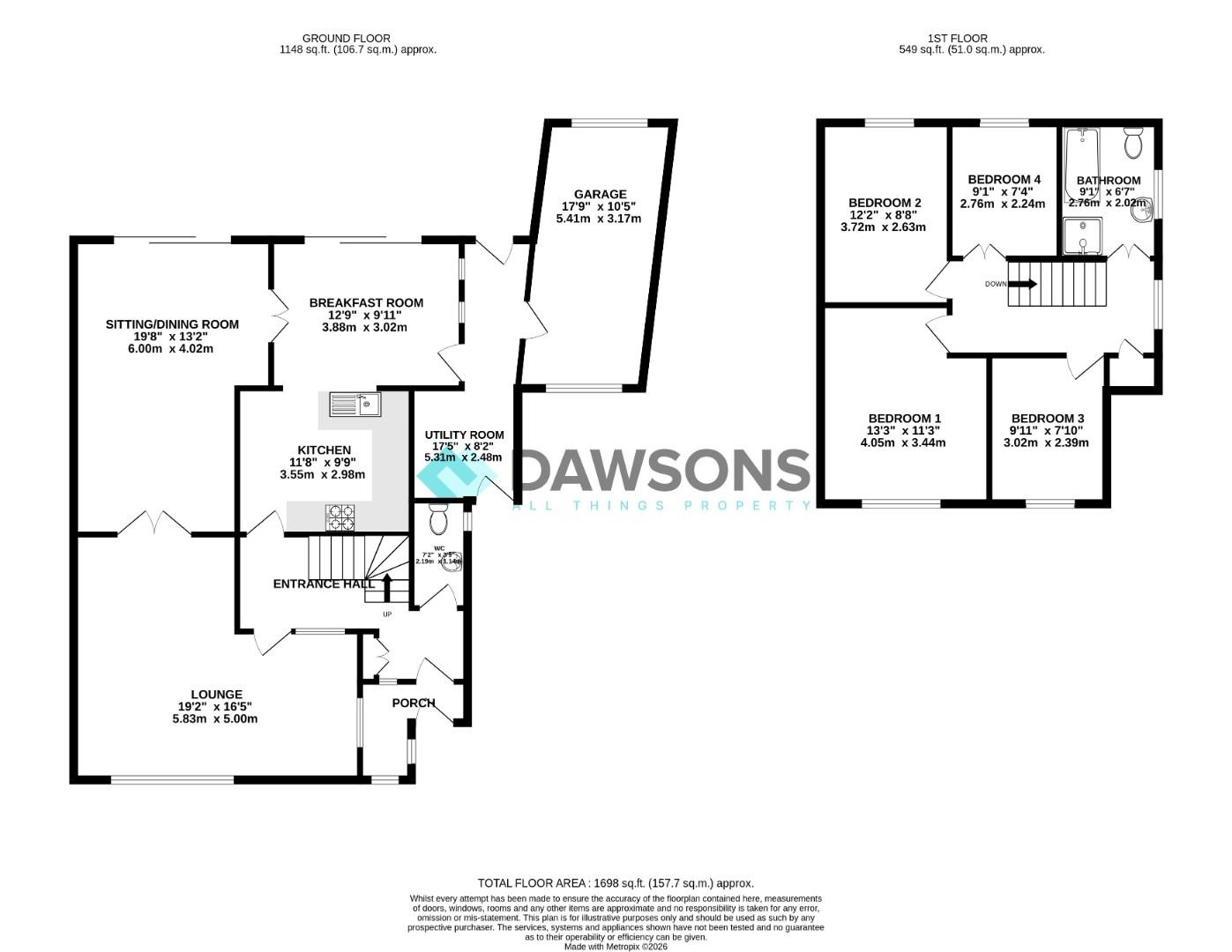 135, Pennard Drive, Swansea floorplan