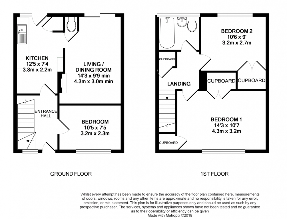 3 Bedrooms Terraced house for sale in Houseman Road, Farnborough GU14