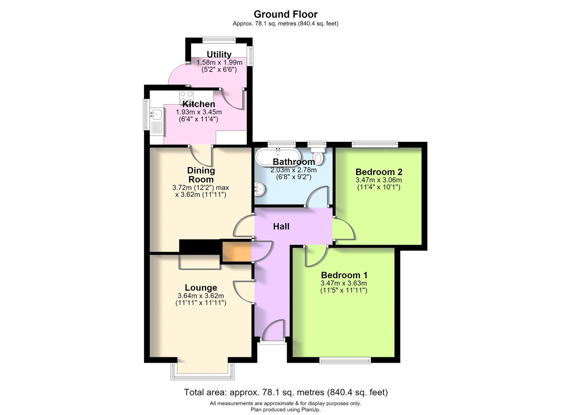 Panoramic West Road, Telford floorplan