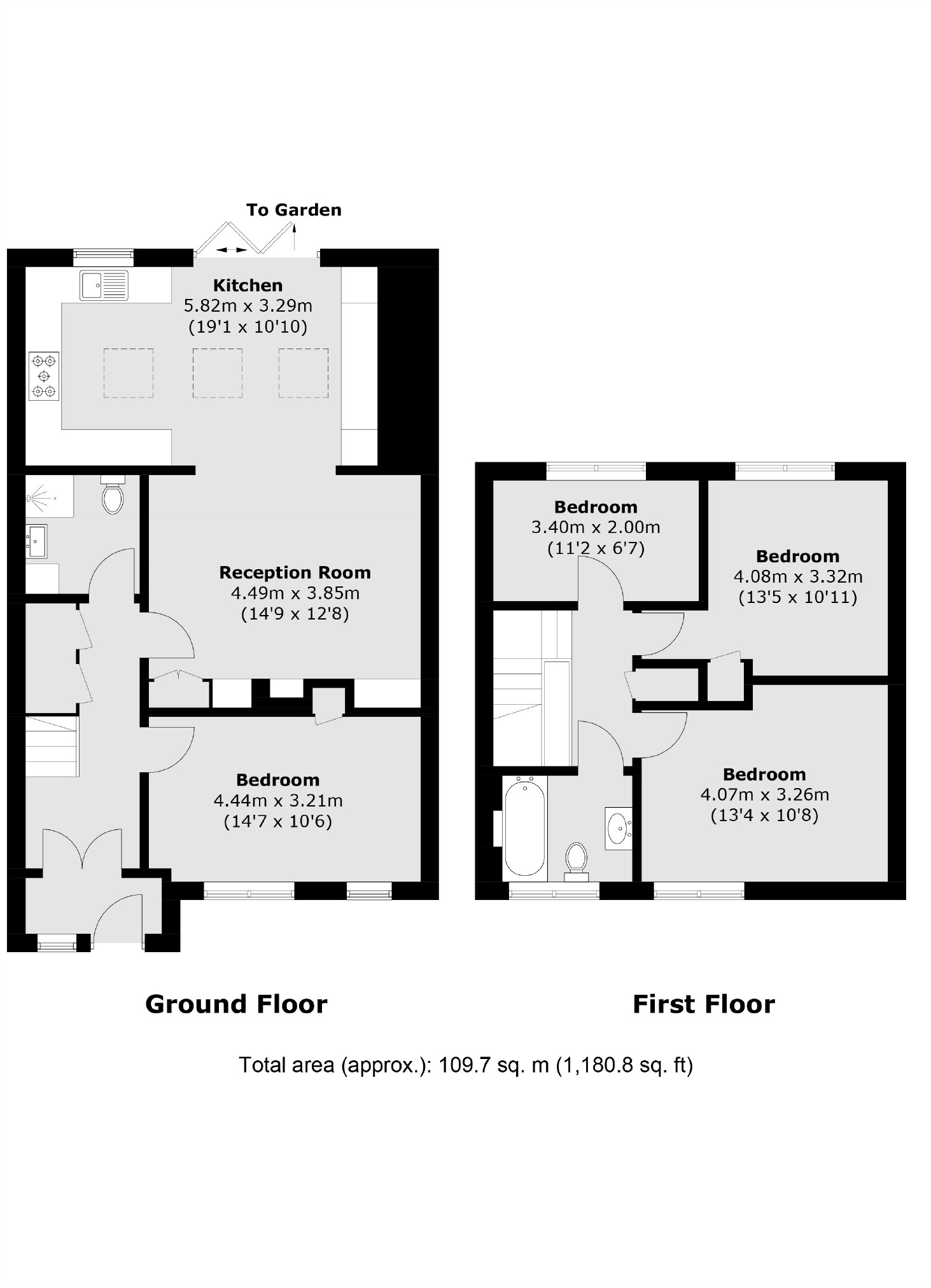 84, Lewisham Road, London floorplan
