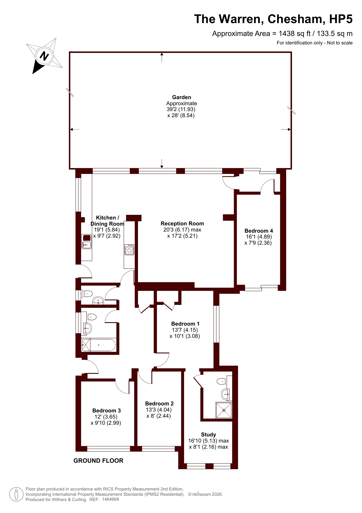 3 The Warren, Chesham floorplan