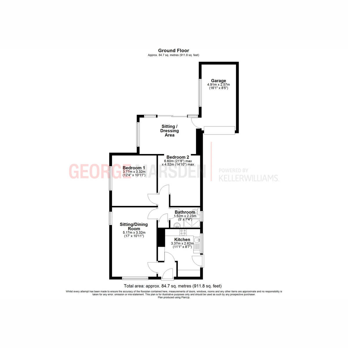 45, Edinburgh Drive, Wigan floorplan
