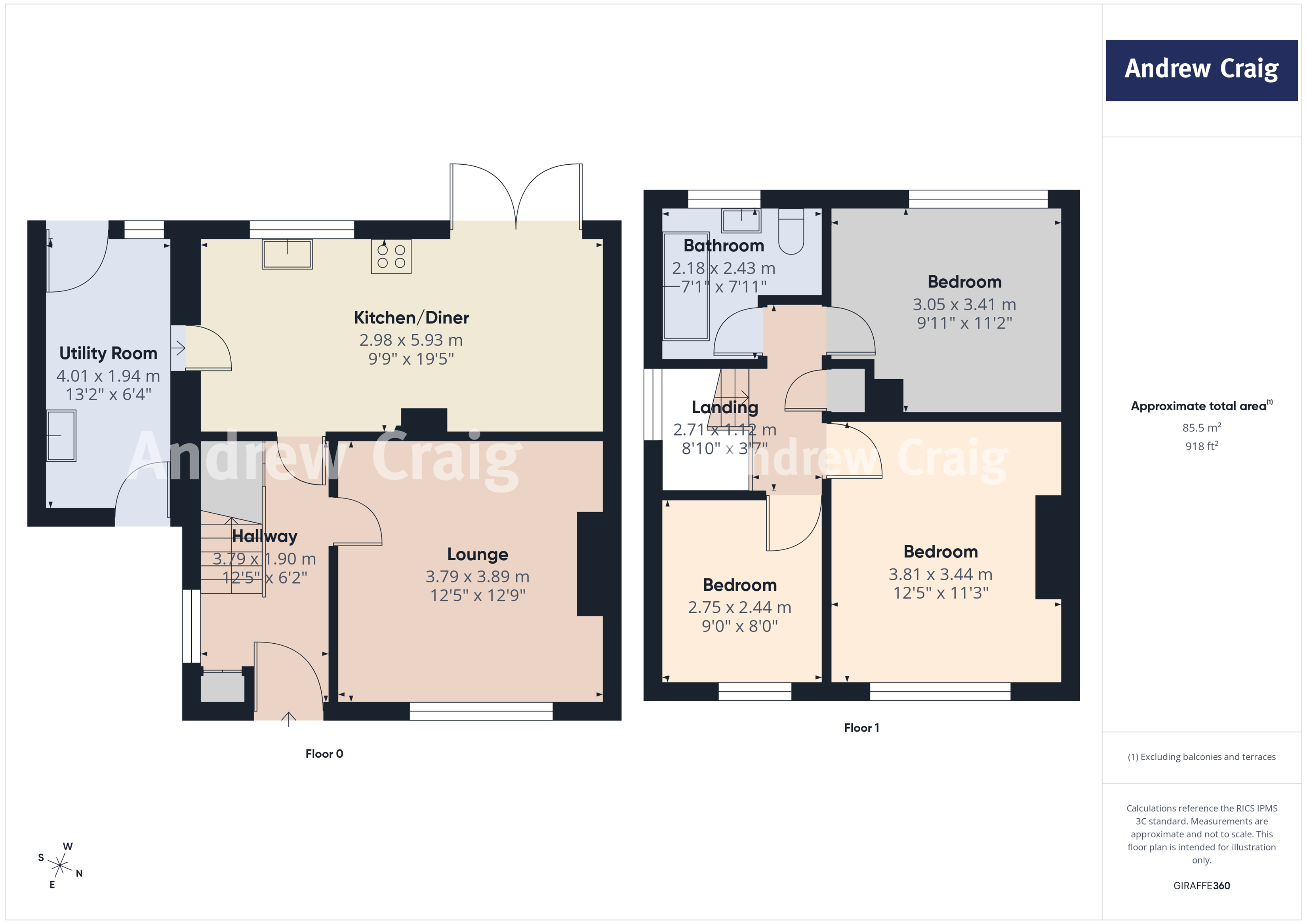5 Tunstall Avenue, South Shields floorplan