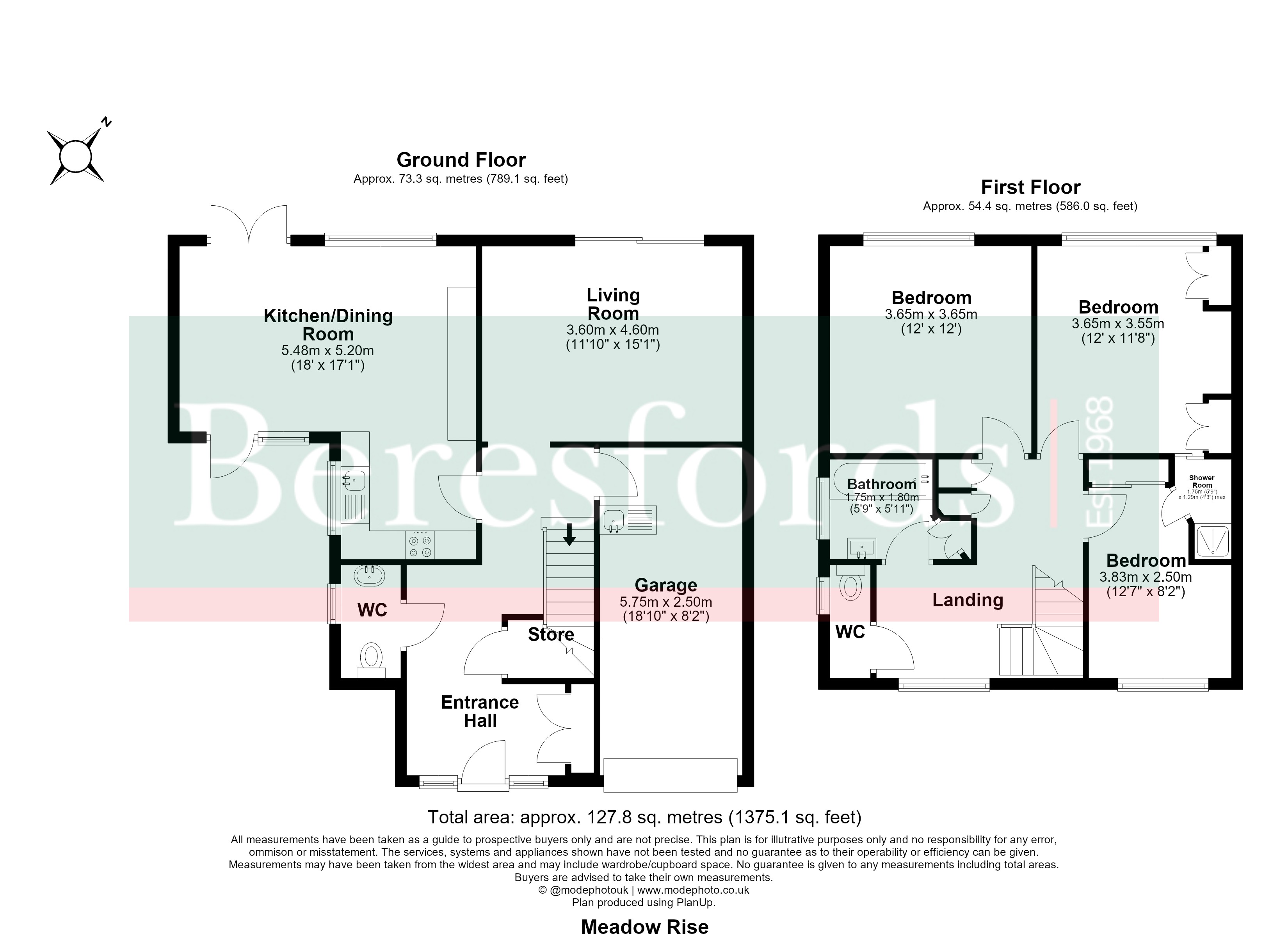 35, Meadow Rise, Ingatestone floorplan