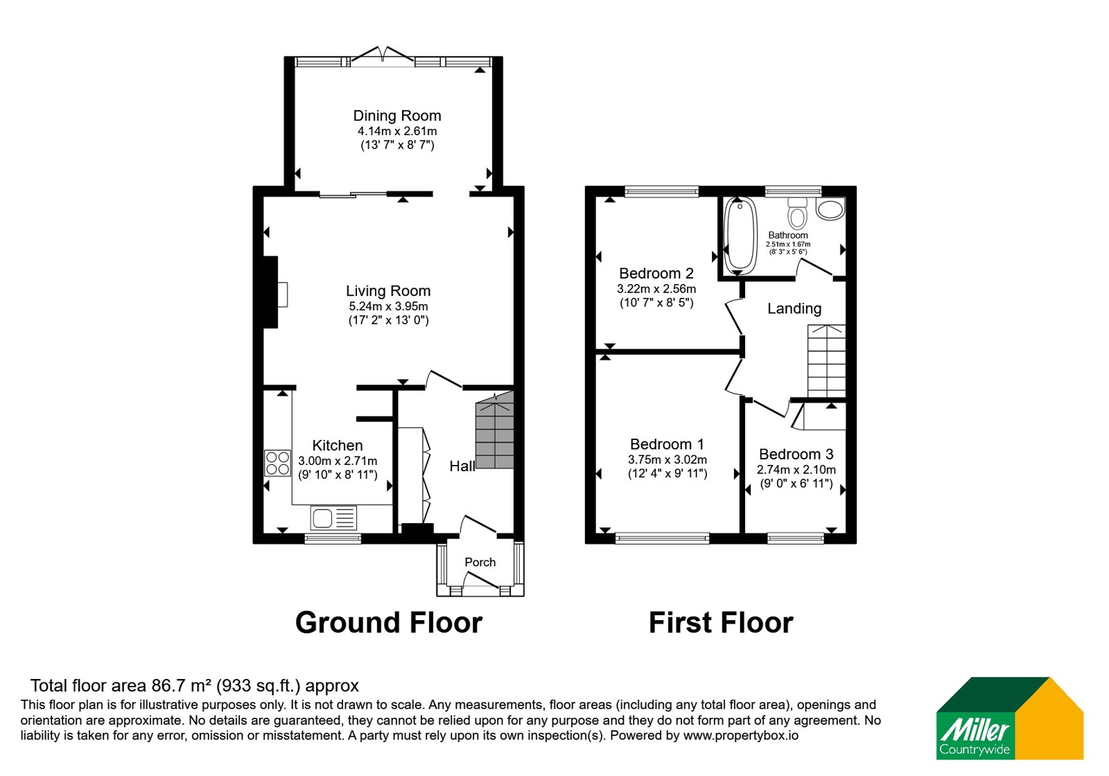11, Vicarage Gate, Hayle floorplan