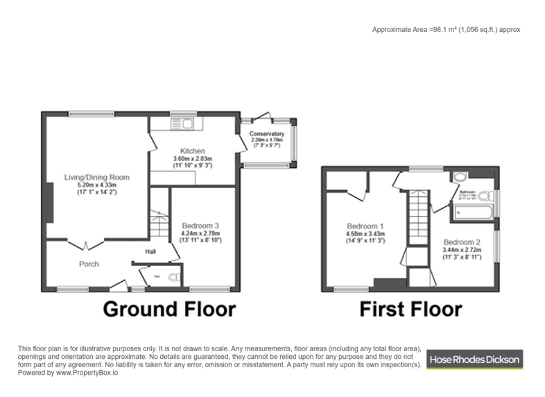 40, Nodes Road, Isle of Wight floorplan