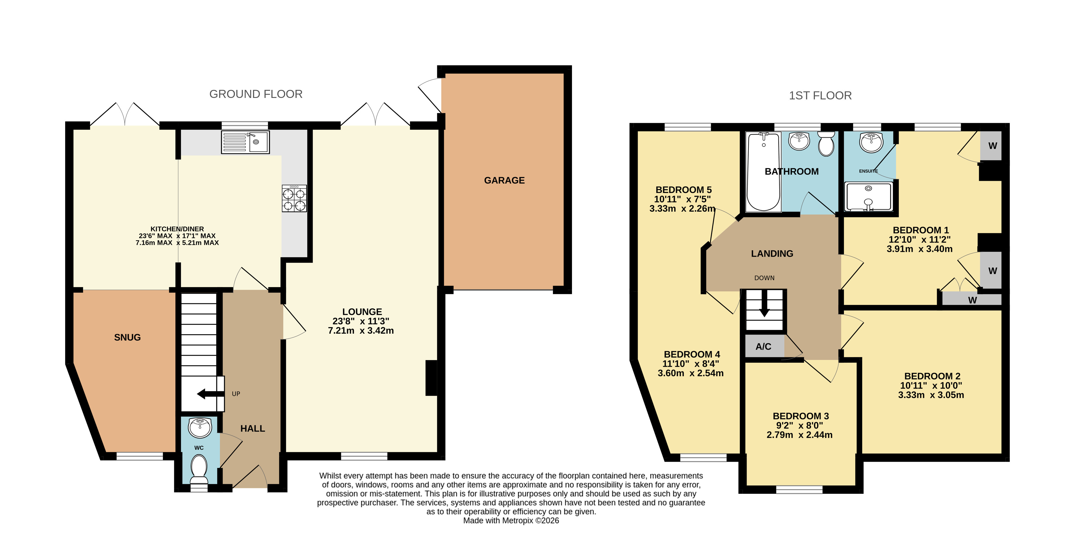 5, Kilnwood Park, Barnstaple floorplan