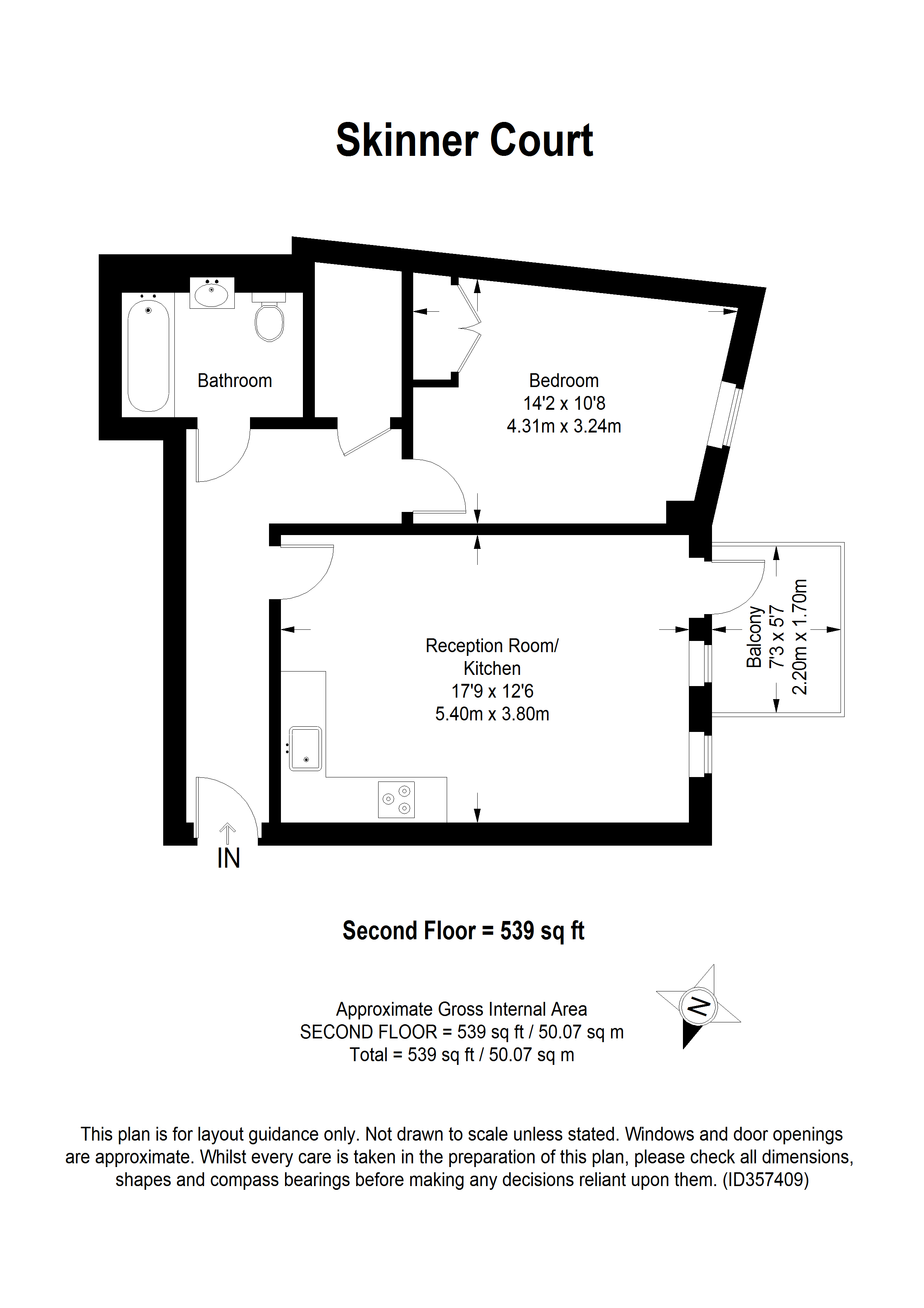 1 Bedrooms Flat for sale in Barry Blandford Way, London E3