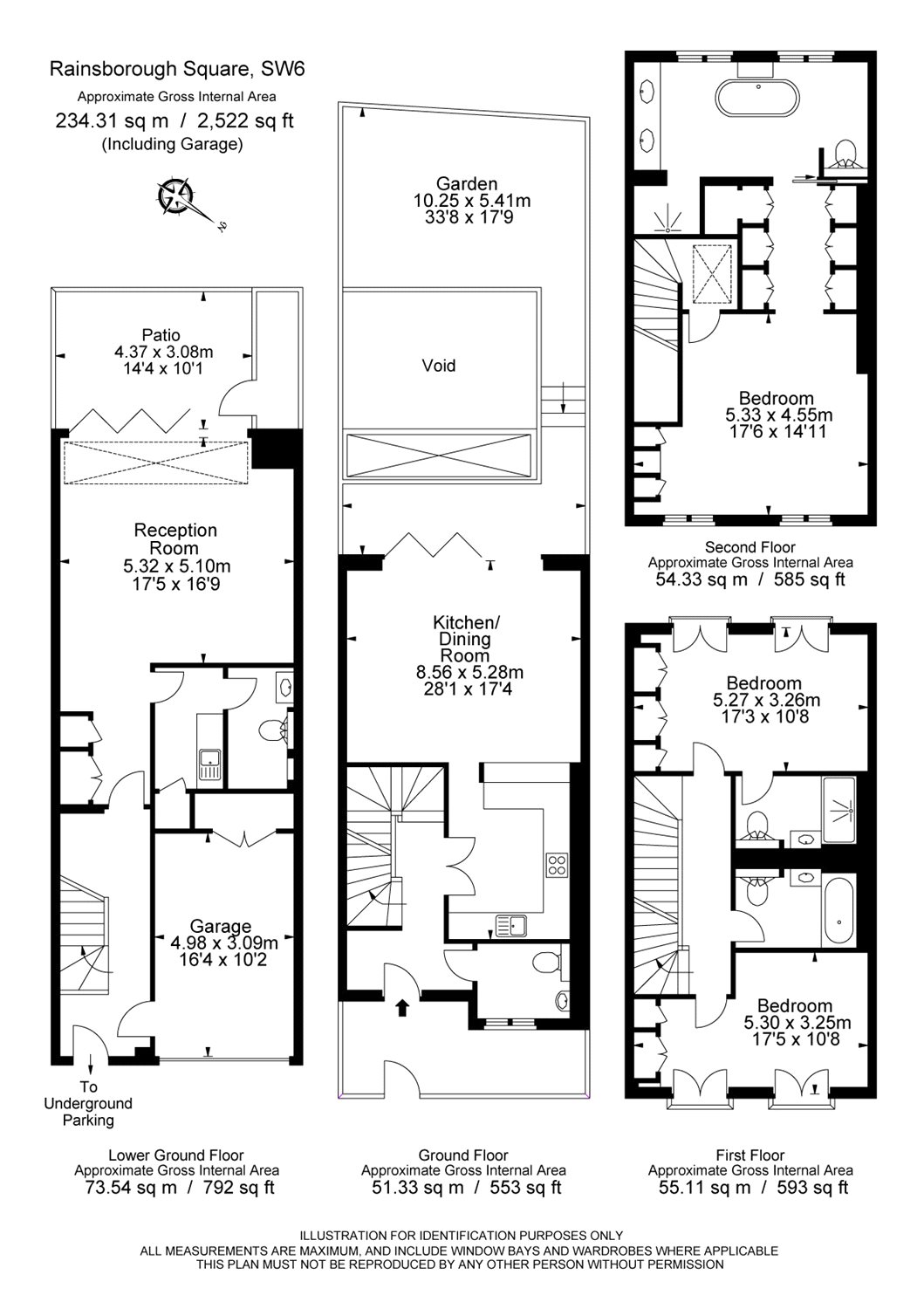 21, Rainsborough Square, London floorplan