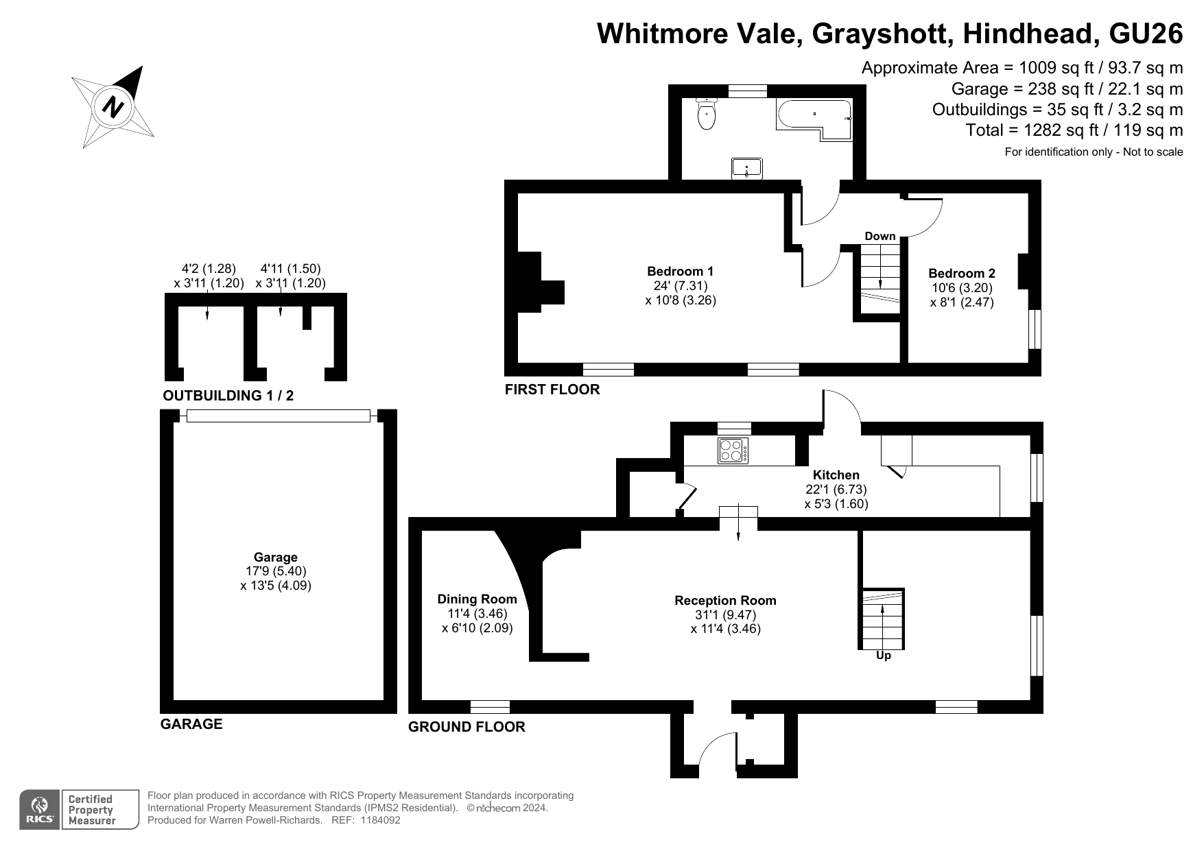 The Covert,, Whitmore Vale, Hindhead floorplan