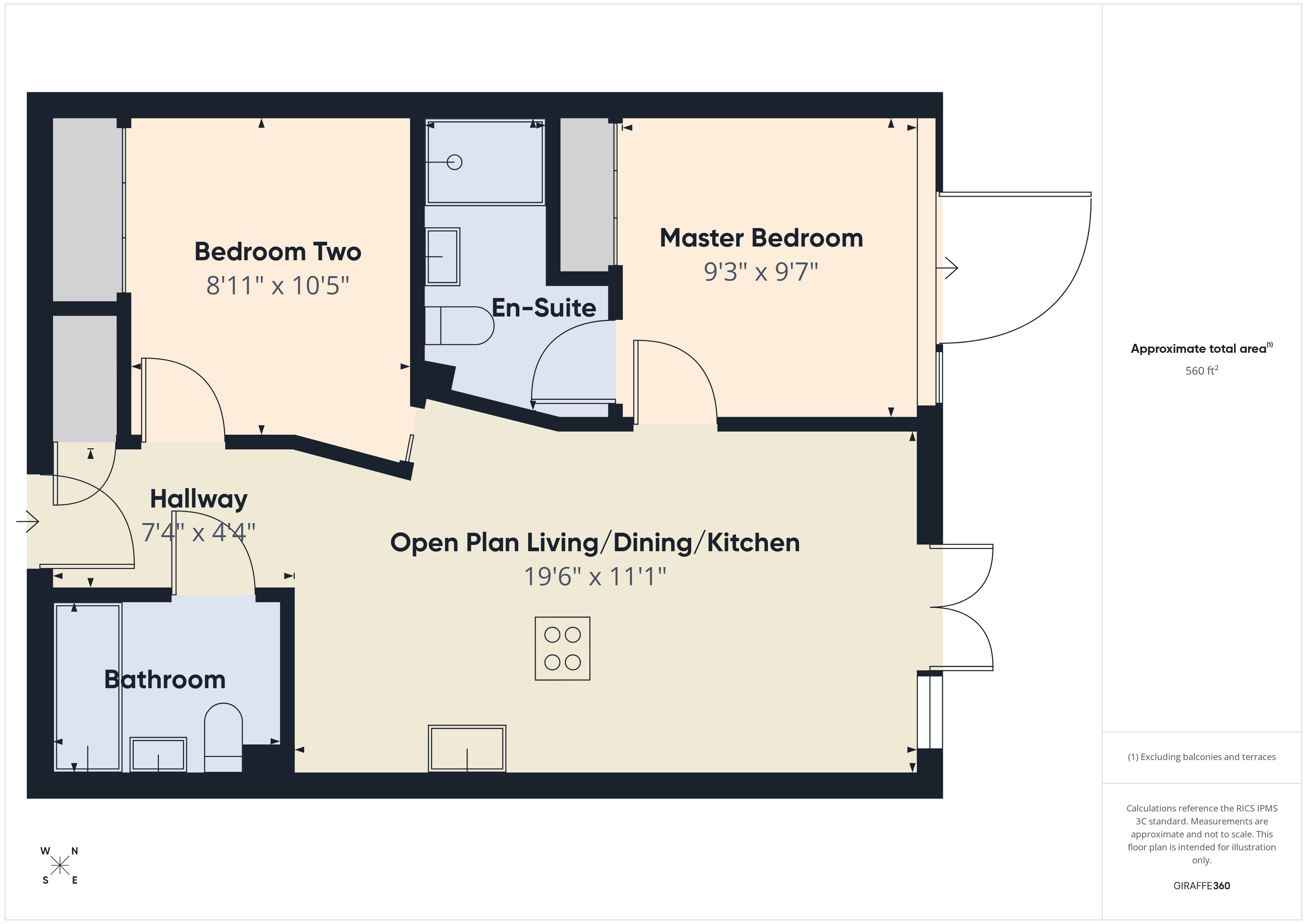 A603, Castle Exchange, Nottingham floorplan