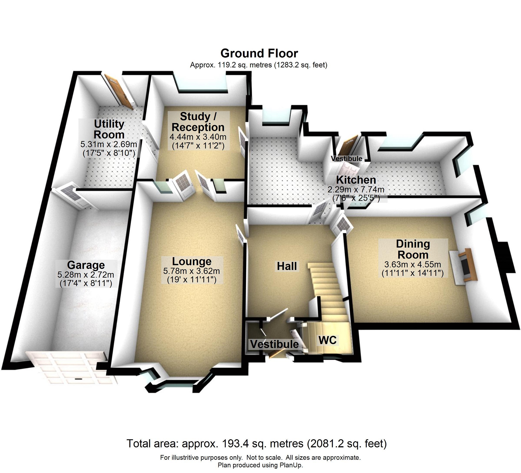 Portfield Bar, Whalley, Clitheroe, Lancashire. BB7, 4 bedroom detached