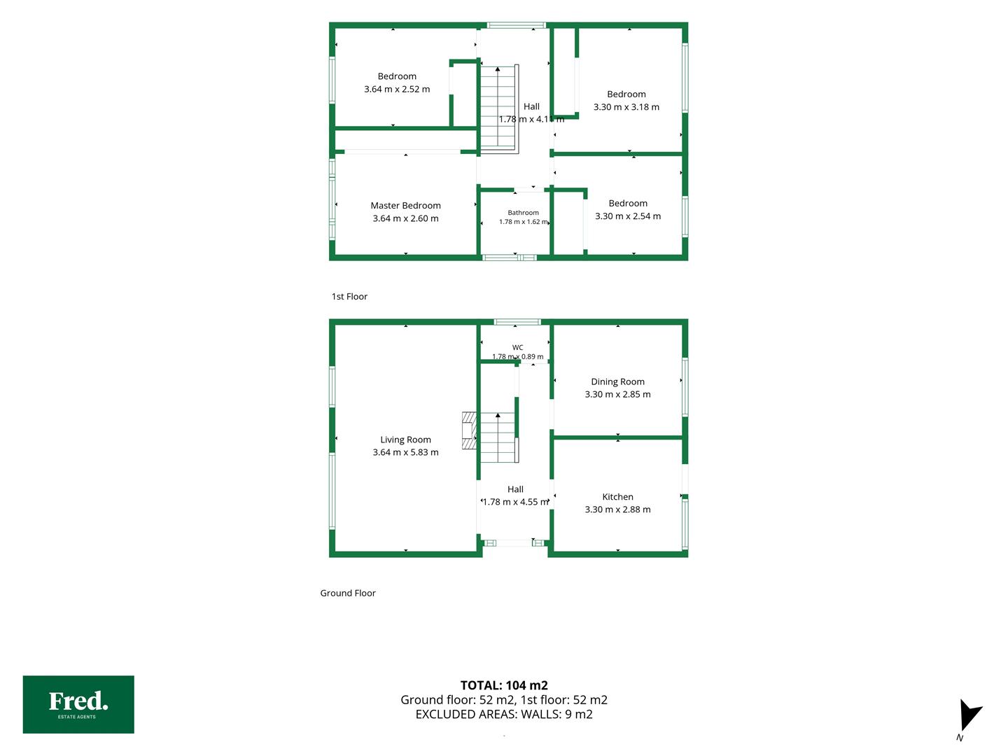 3, Barclay Road, Motherwell floorplan