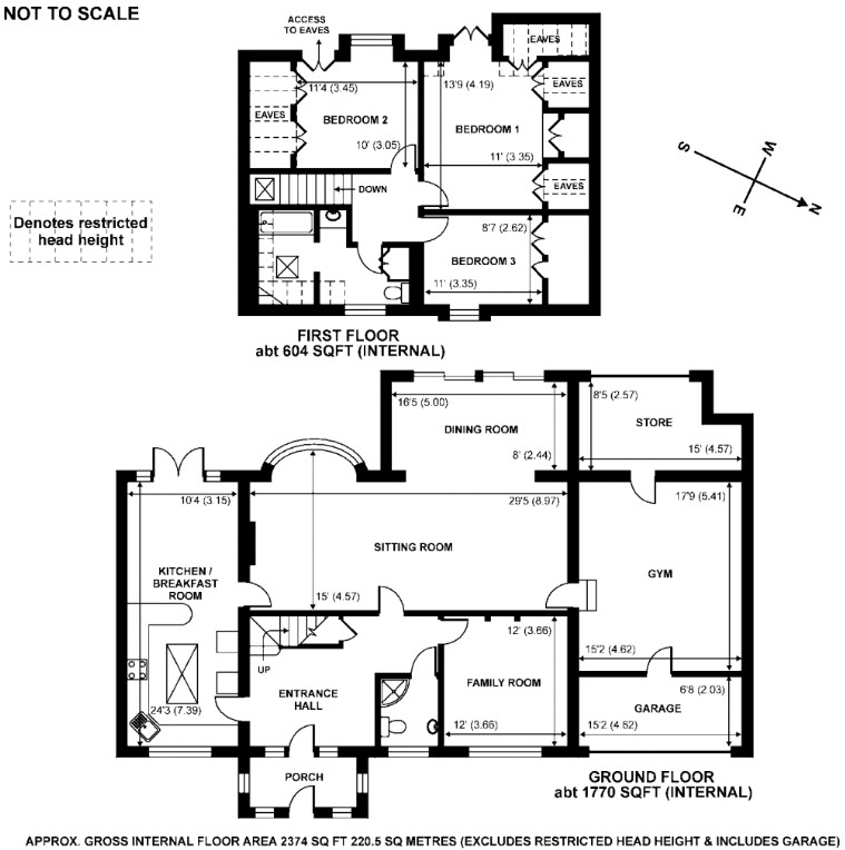Roselawn, Chertsey Road, Shepperton floorplan