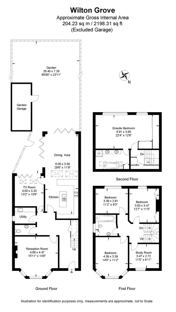 18, Wilton Grove, London floorplan