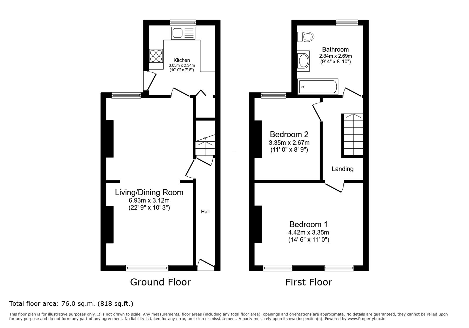 17, Clive Road, Cardiff floorplan