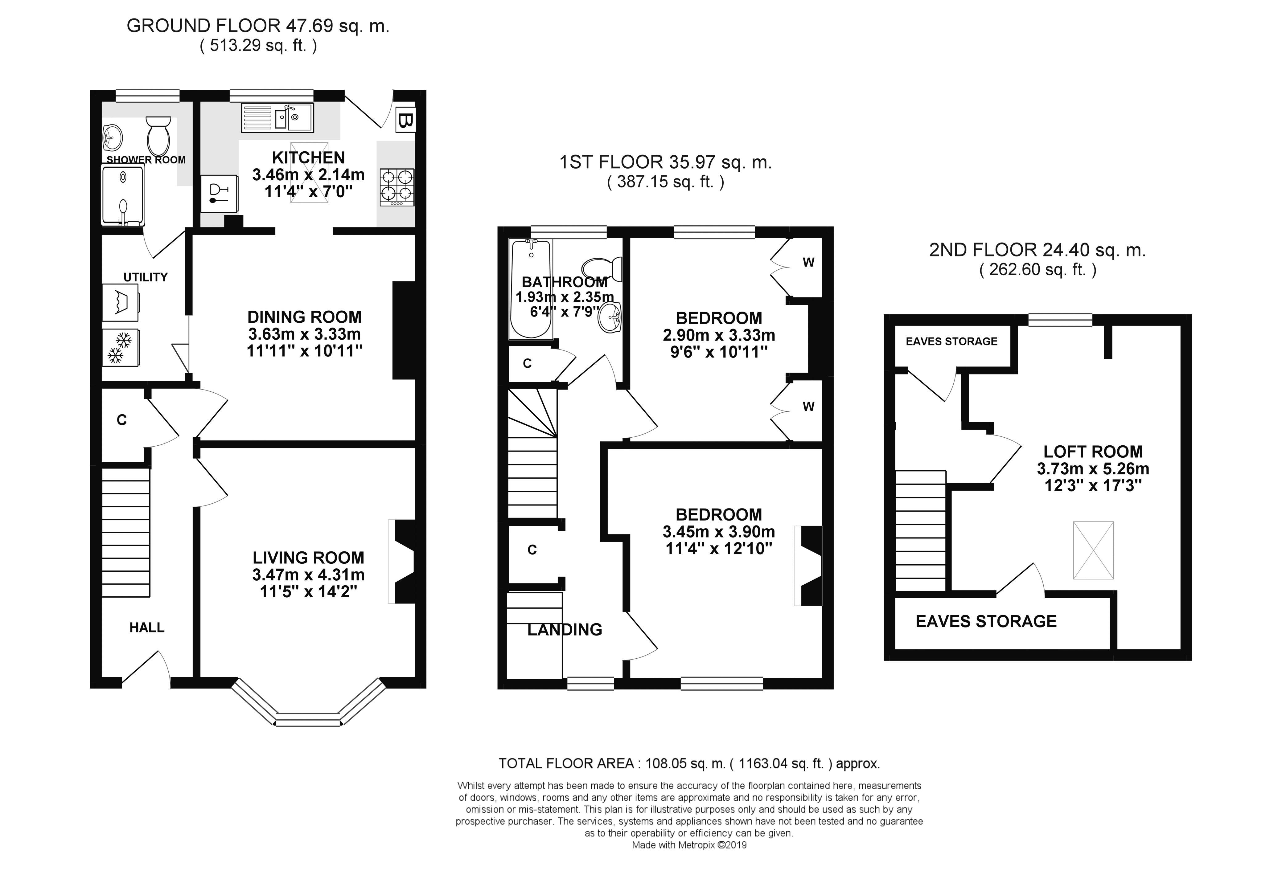 3 Bedrooms Terraced house for sale in Locksbrook Road, Bath BA1