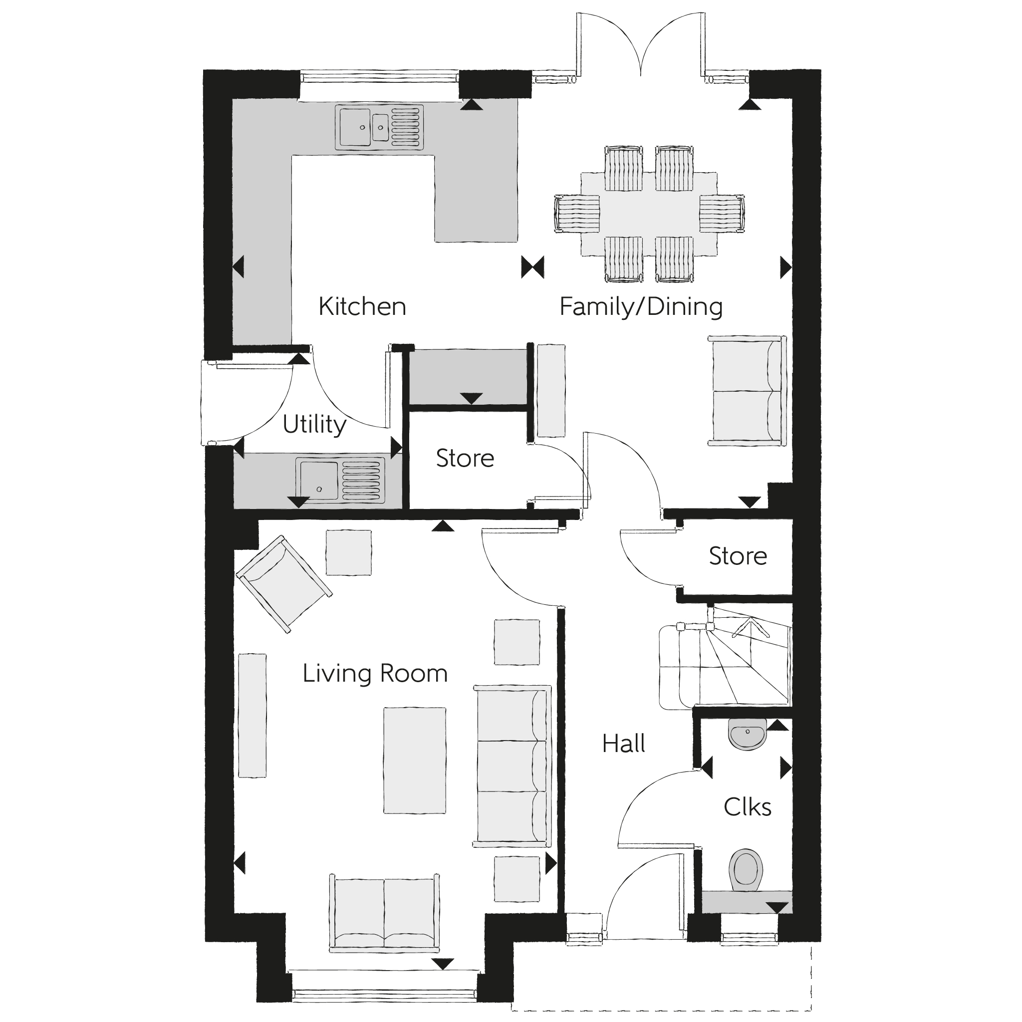 254, Forsythia Road, Ely floorplan