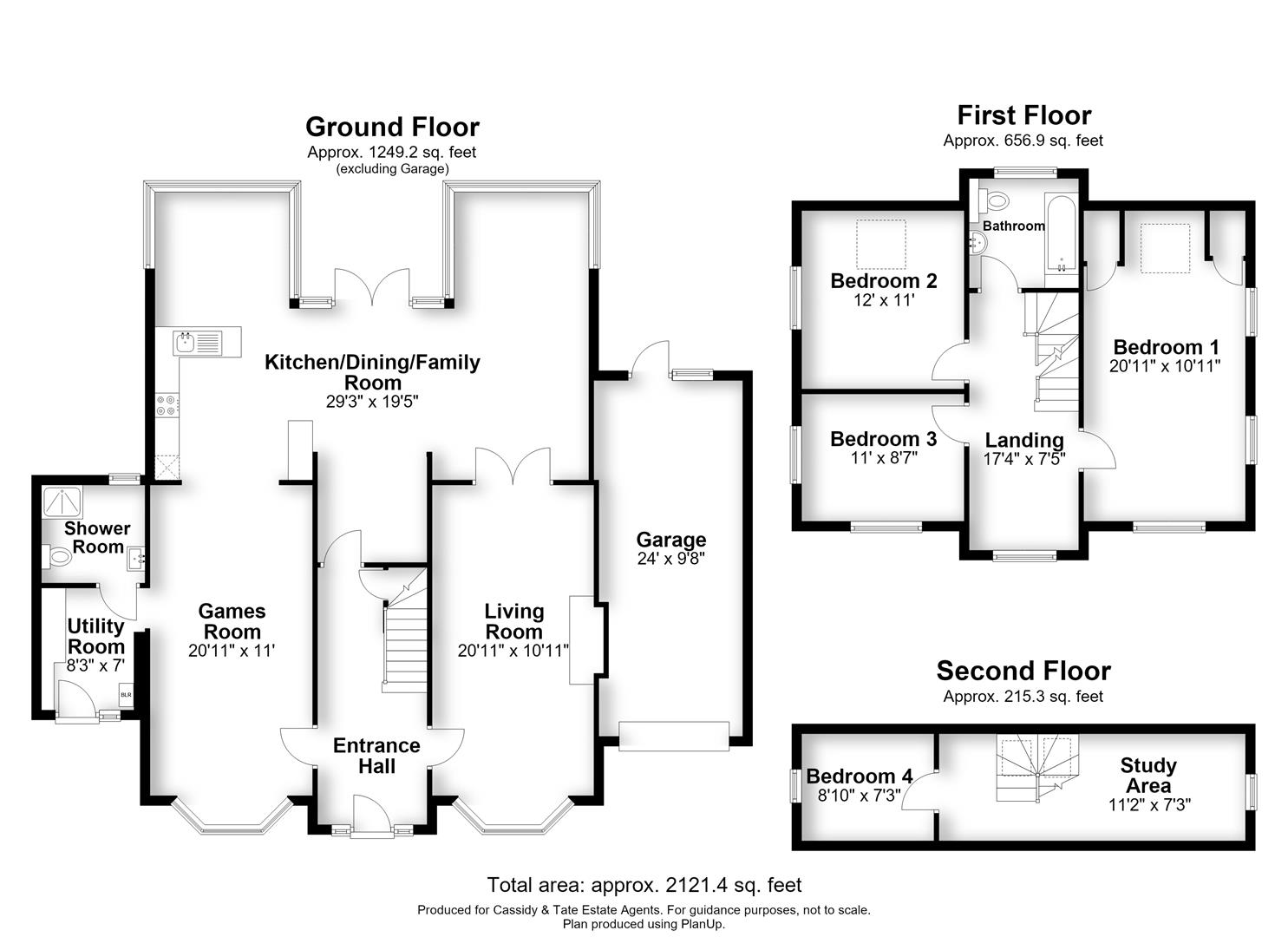 63, Marshals Drive, St. Albans floorplan
