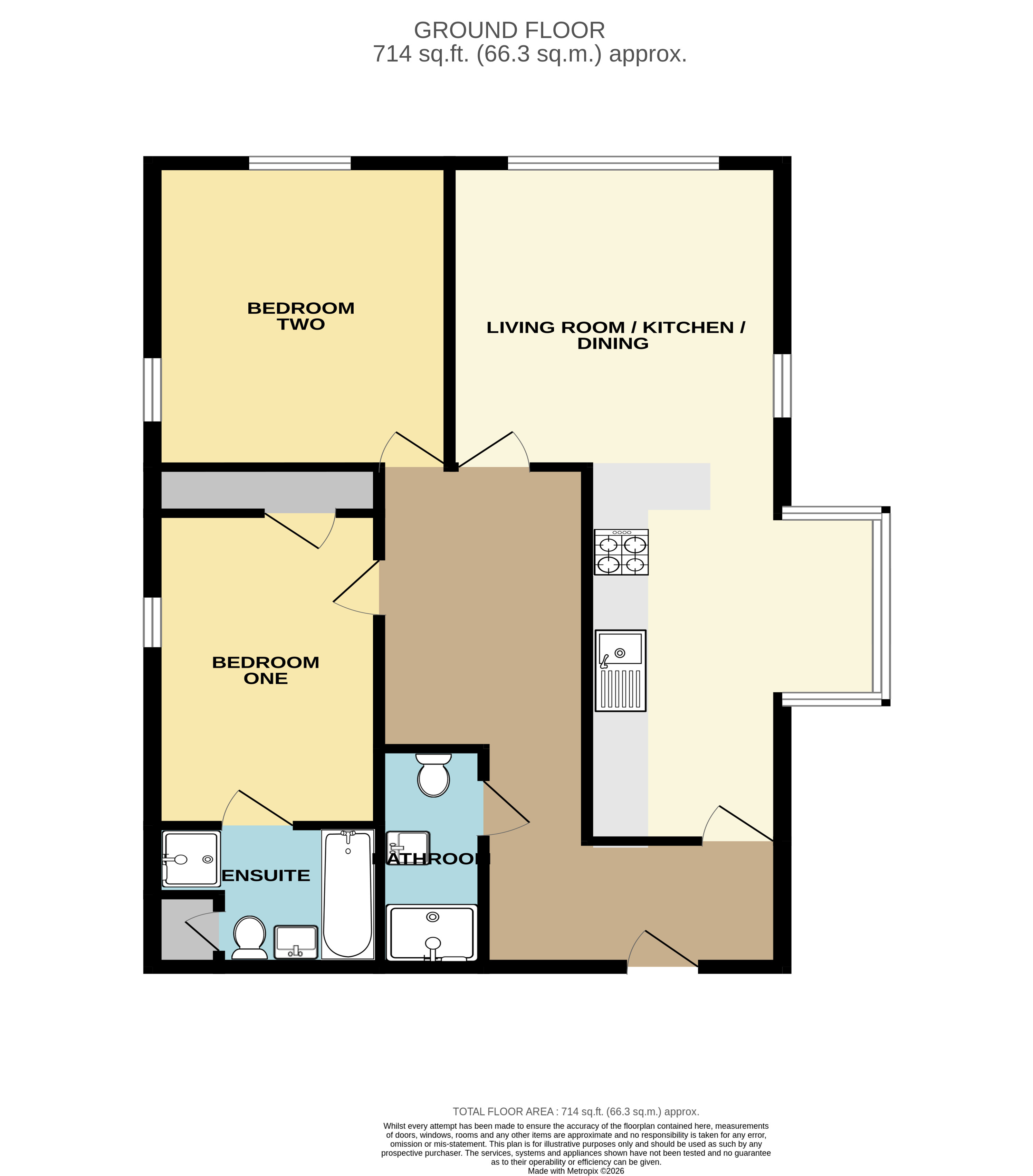 Flat 2,, Belfairs Point, Leigh-On-Sea floorplan