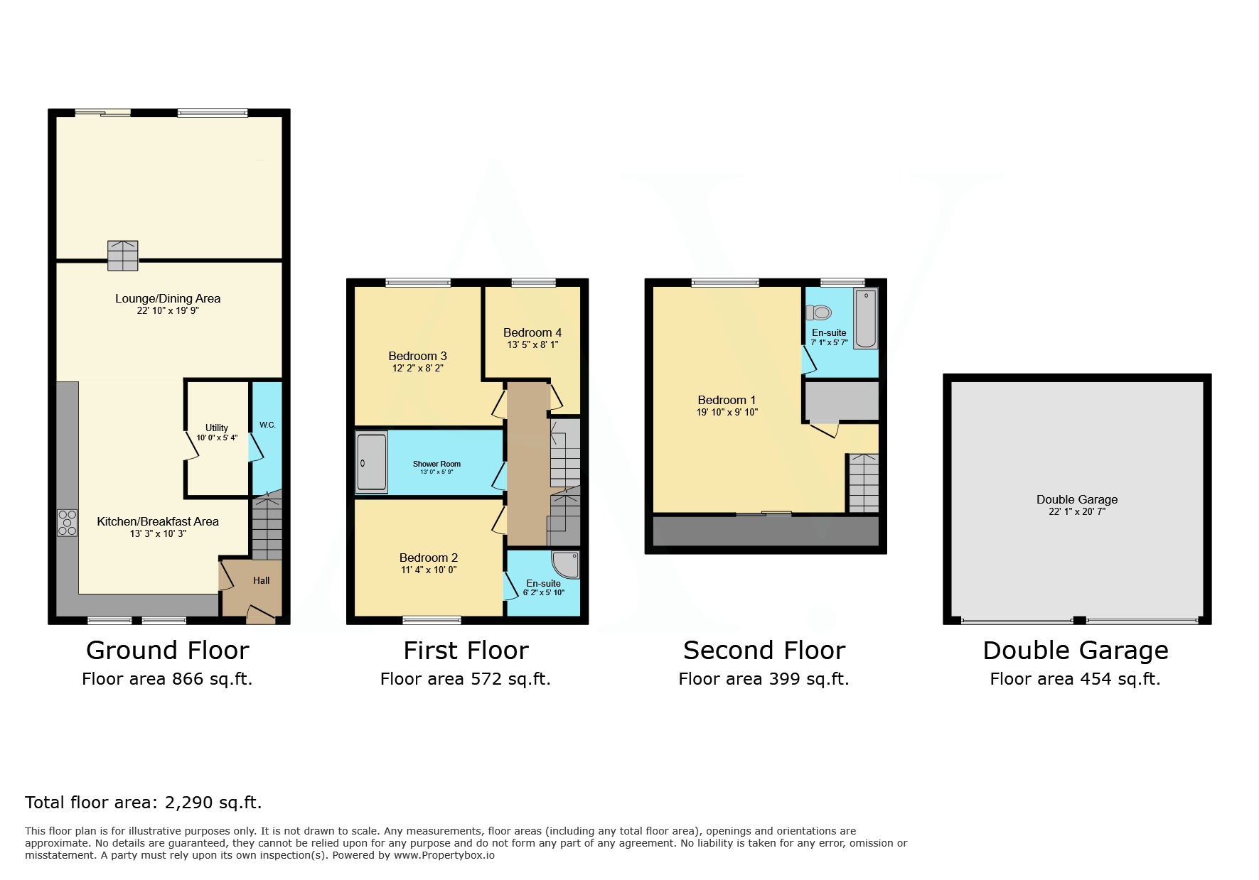 74, High Lane West, Ilkeston floorplan