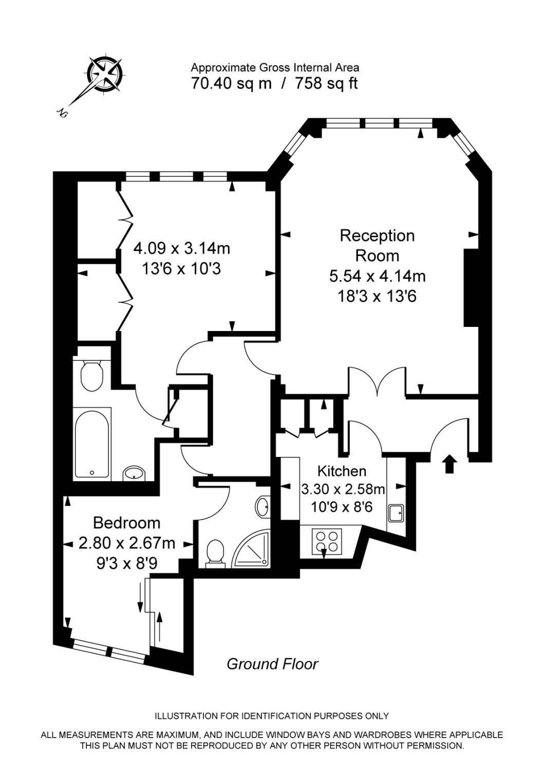2 Bedrooms Flat to rent in Basil Street, Knightsbridge, London SW3
