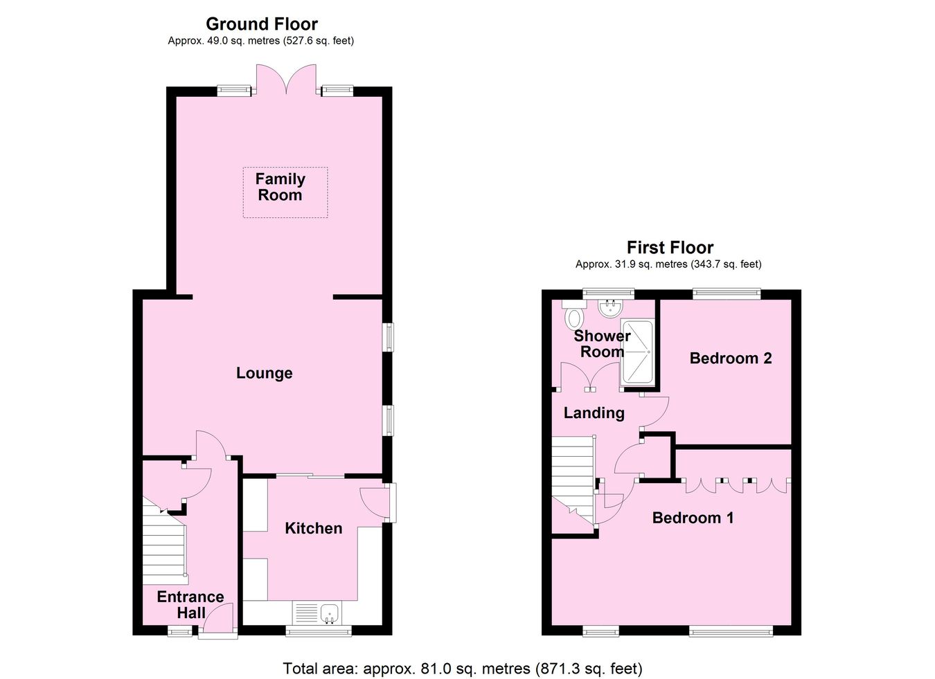 4, Brooklands Close, Leicester floorplan