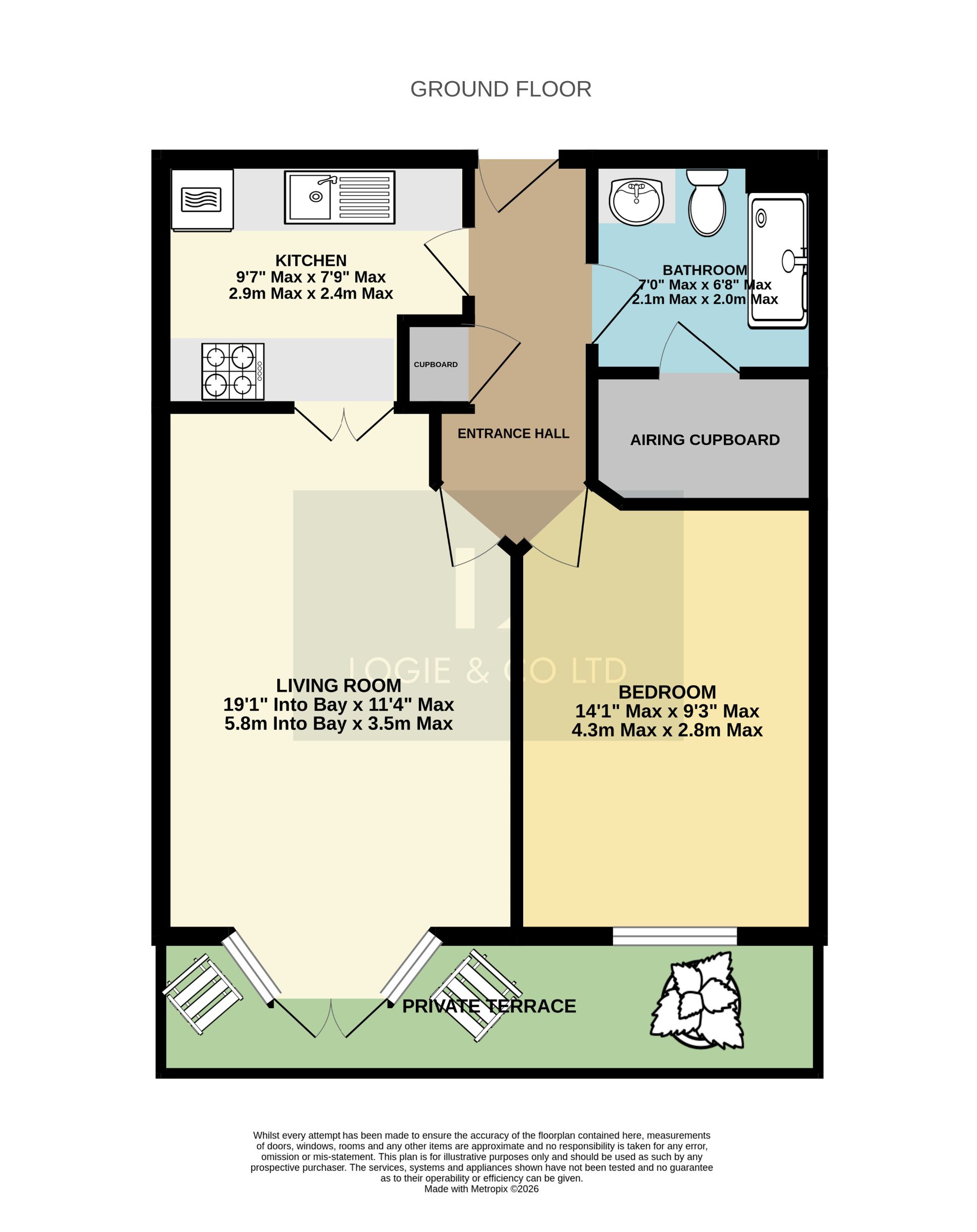 4 Fairland Court, Wymondham floorplan
