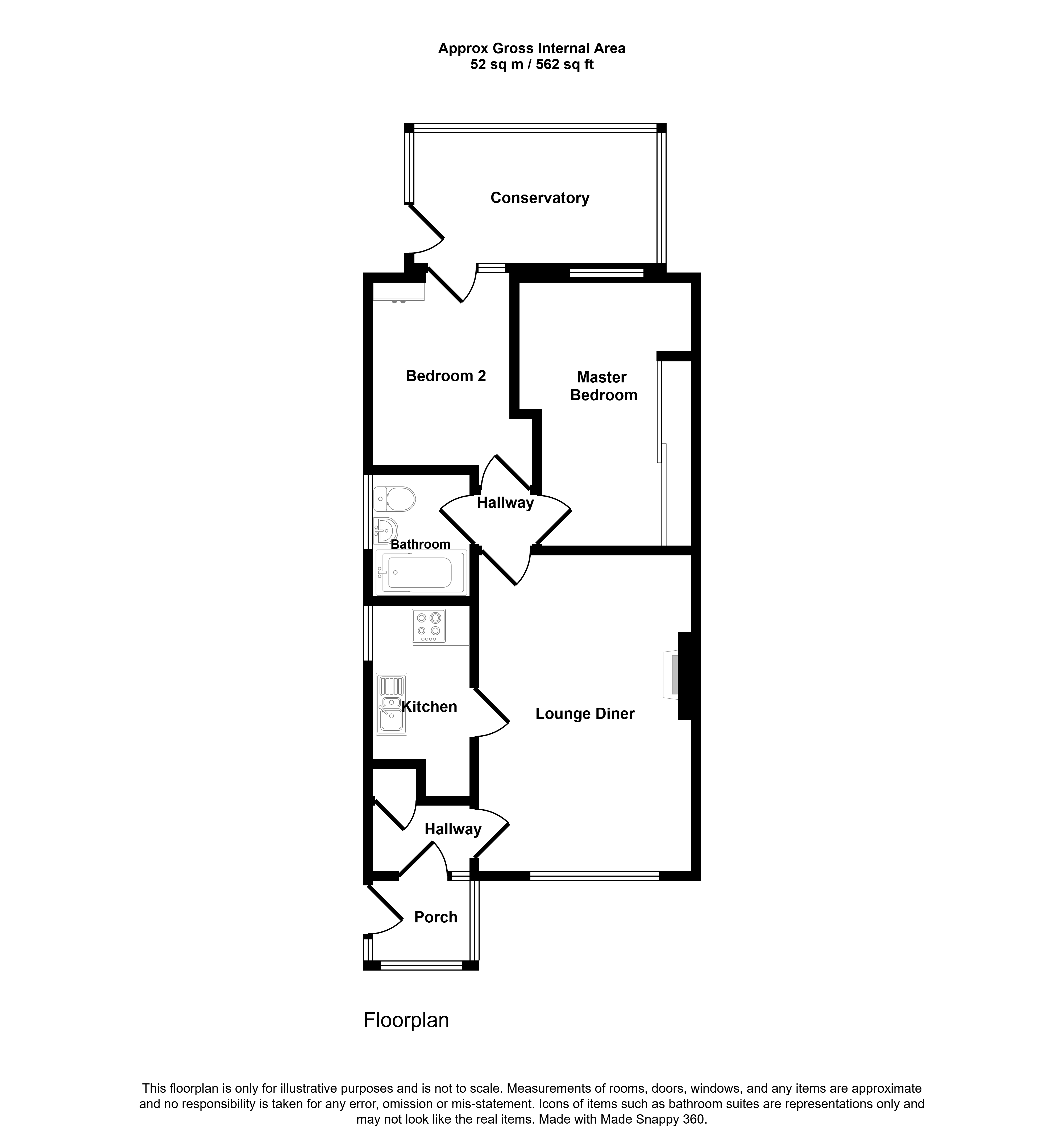 20, Wimpole Road, Stockton-on-Tees floorplan