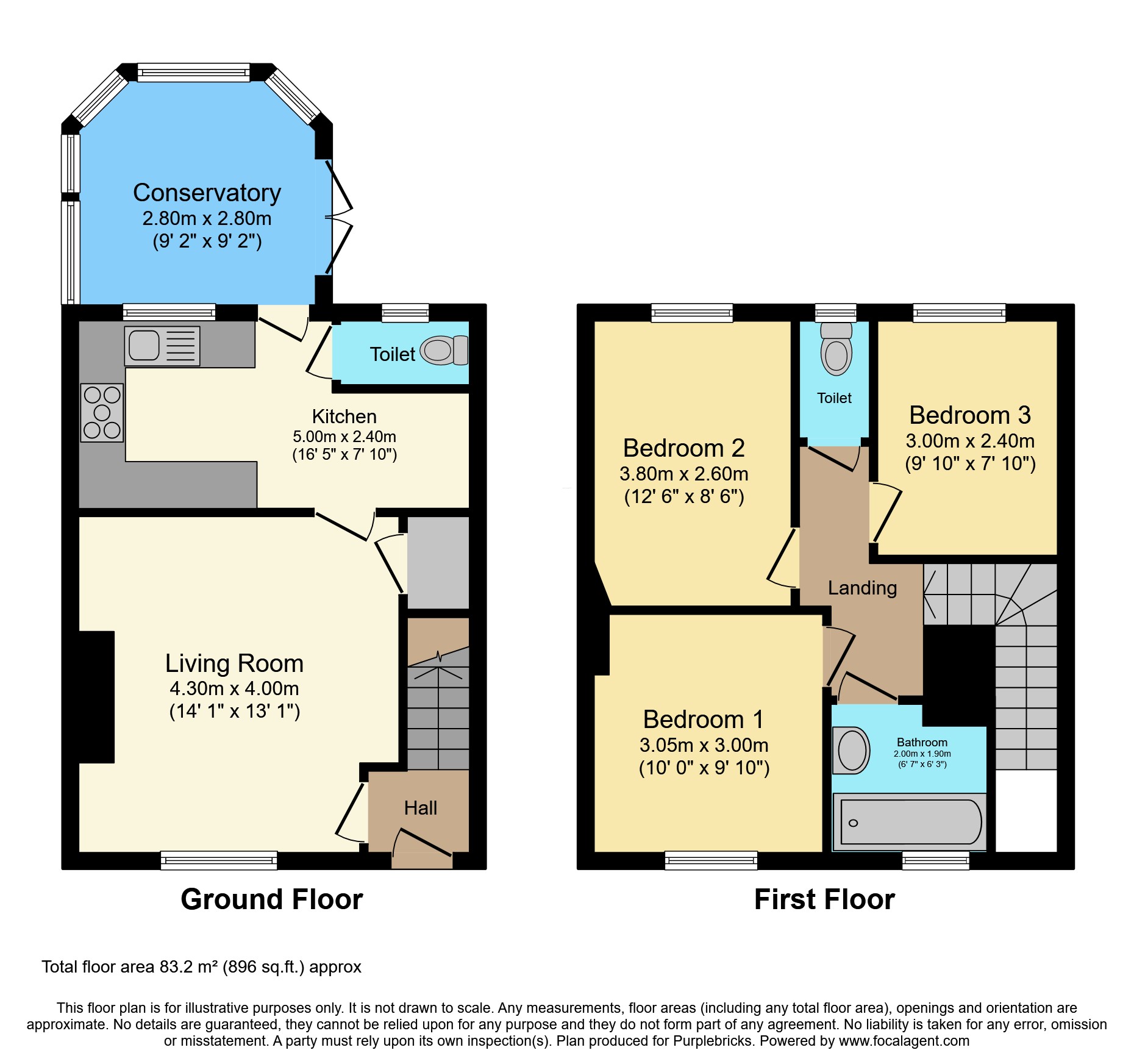 21, Hartill Street, Willenhall floorplan