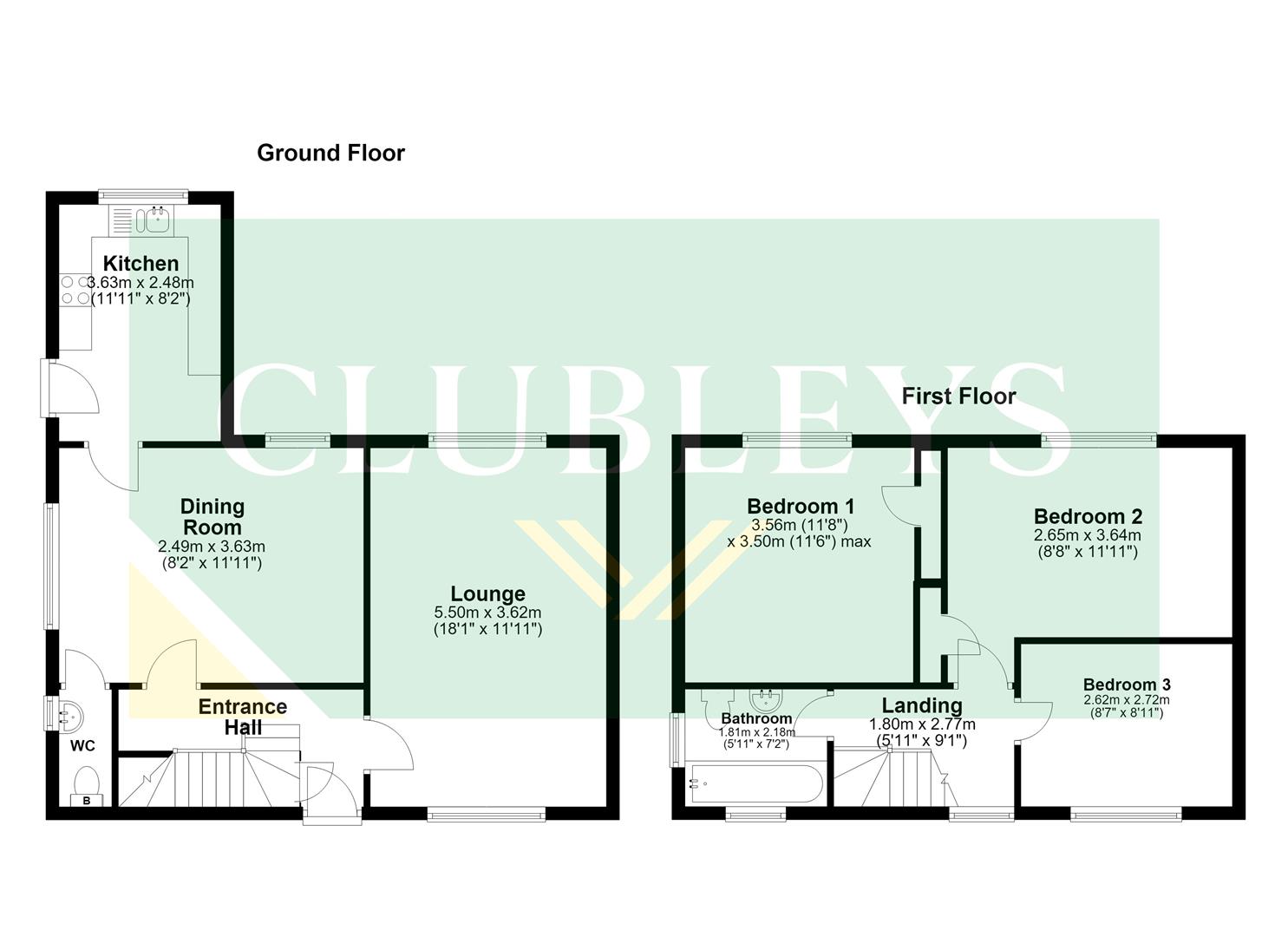 43, The Oval, Pocklington floorplan