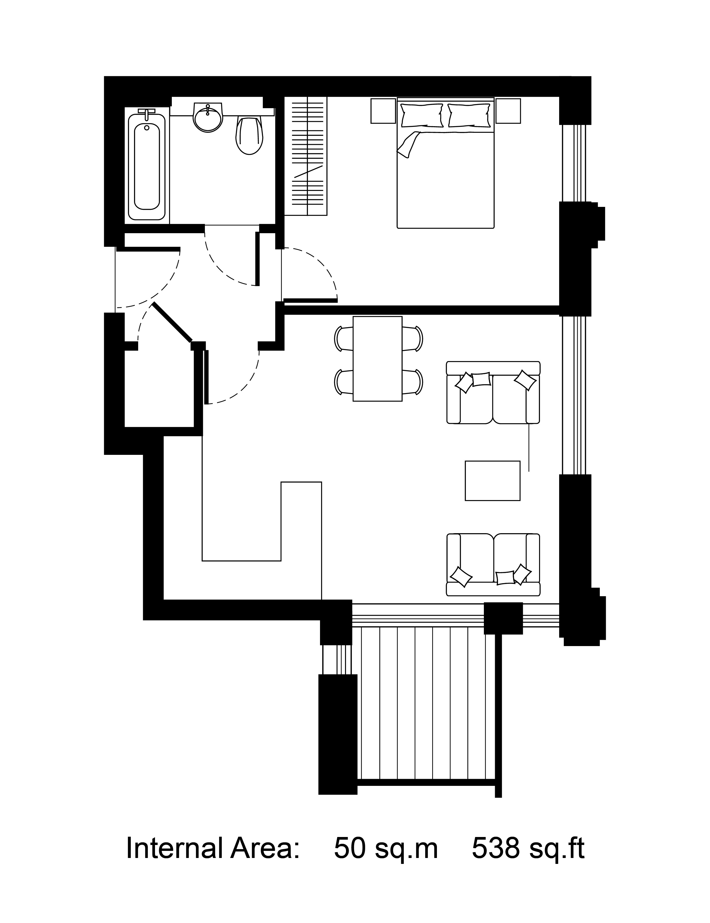 408 Centurion Tower, 5, Caxton Street North, London floorplan
